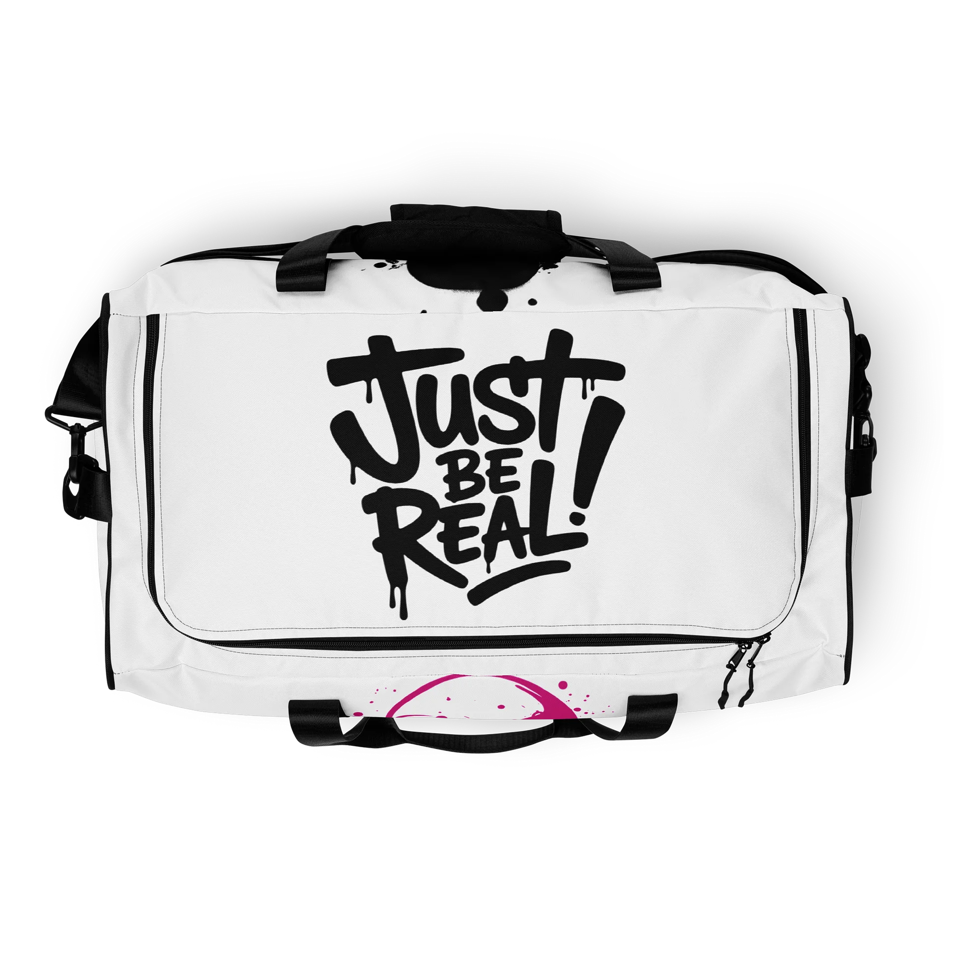 Drip Skull Duffle Bag – Gym Bag with Graffiti Skull Graphic product image (8)