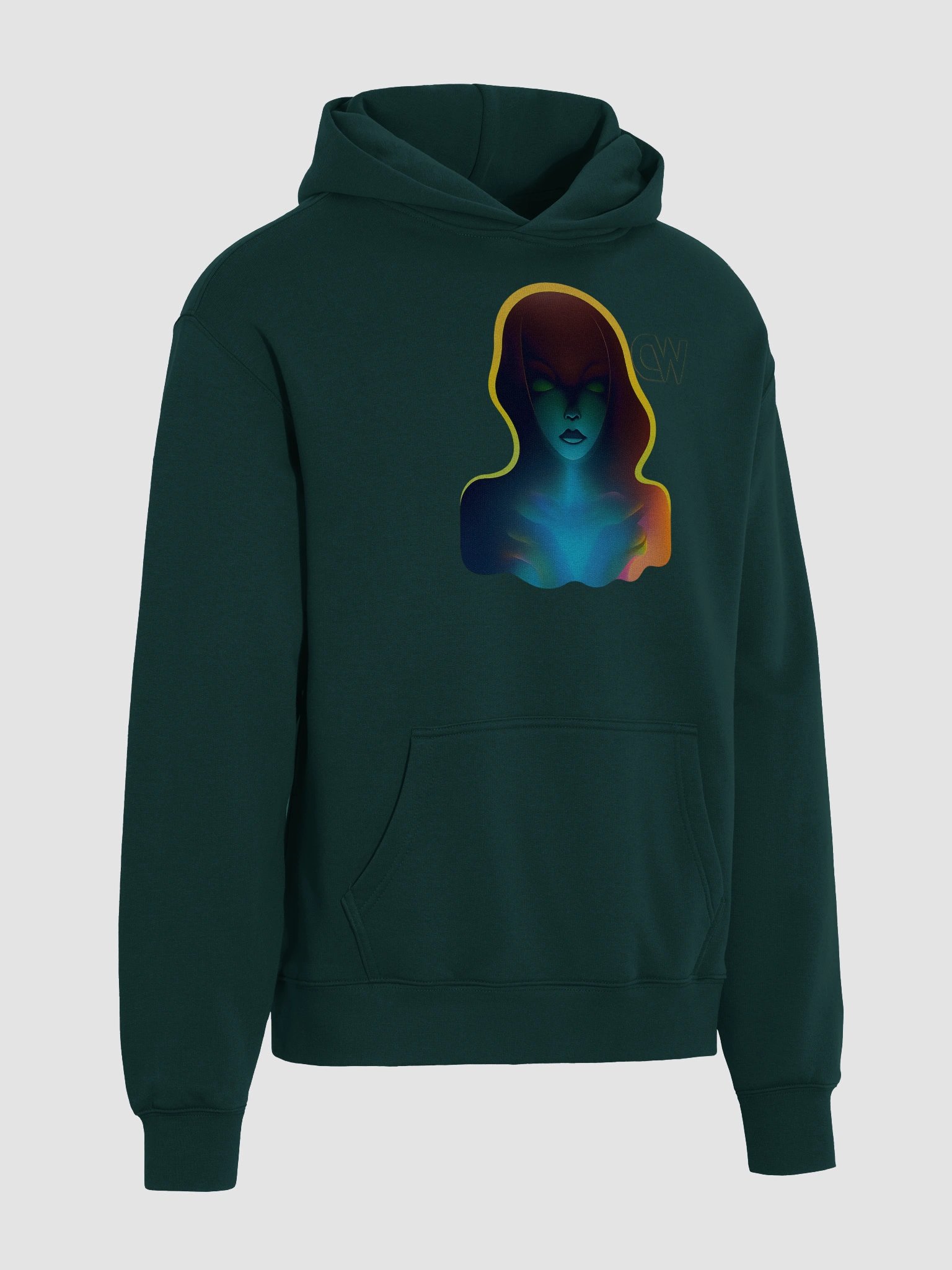🖤 NO SOUL Oversized Glow Hoodie product image (3)