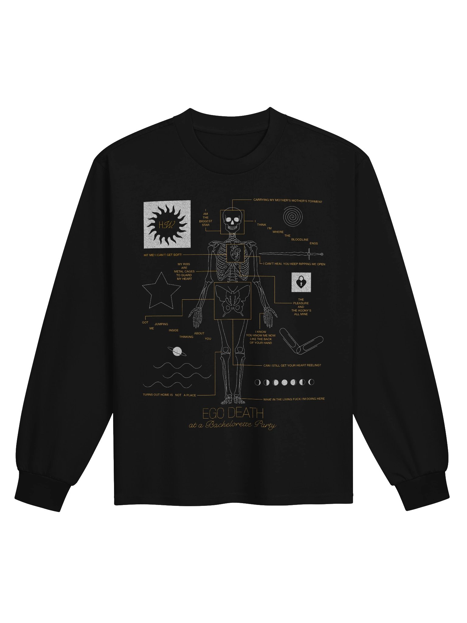 ego death chart crewneck product image (1)