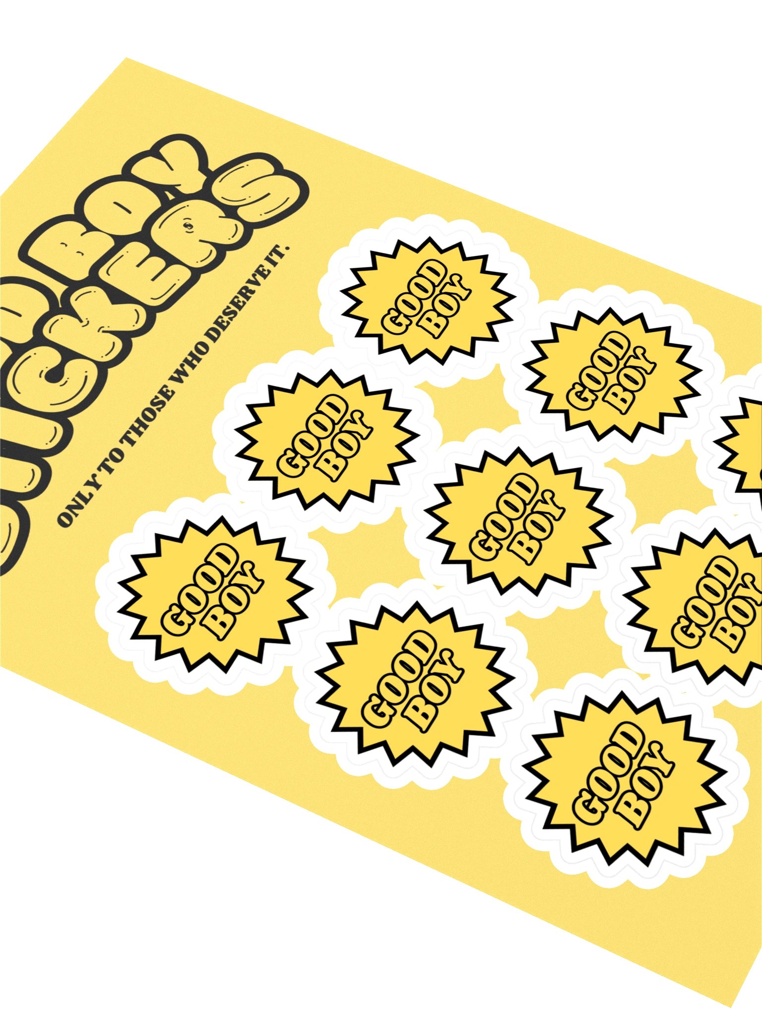 Good Boy Stickers product image (2)