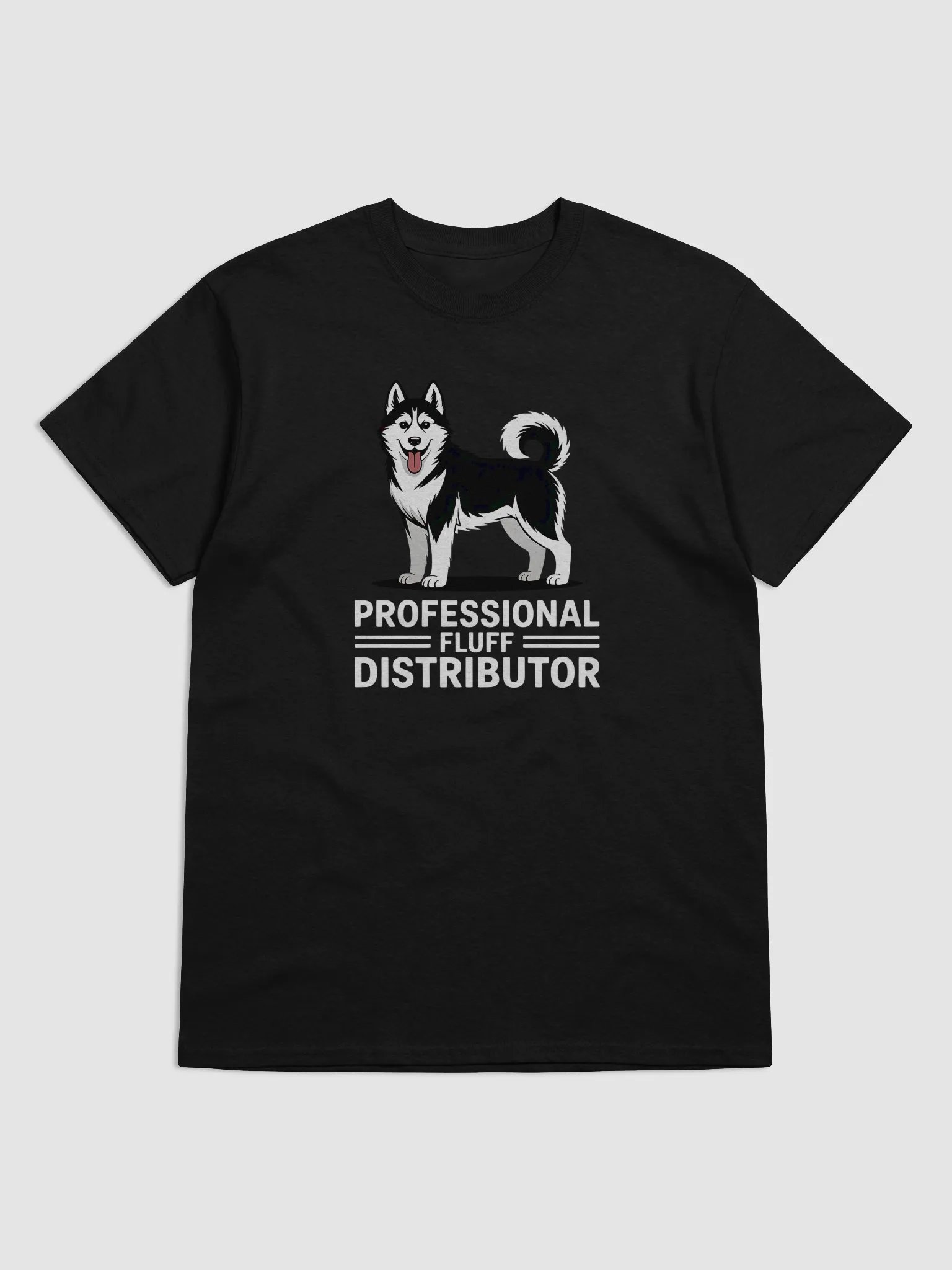 Smiling Pup Fluff Distributor Tee product image (4)