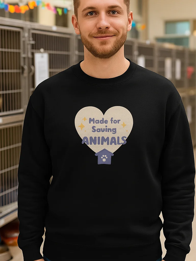 Made for Saving Animals Sweatshirt product image (2)
