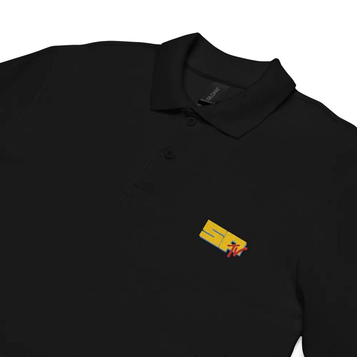 SPTV Logo Pique Polo - Embroidered product image (2)