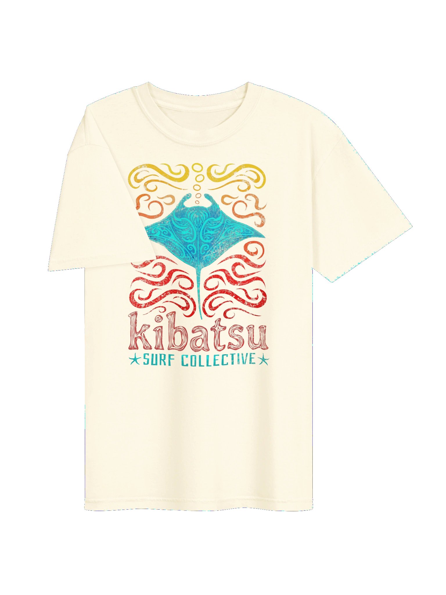 Kibatsu Surf Collective Spirit of Manta Ray T Shirt product image (201)