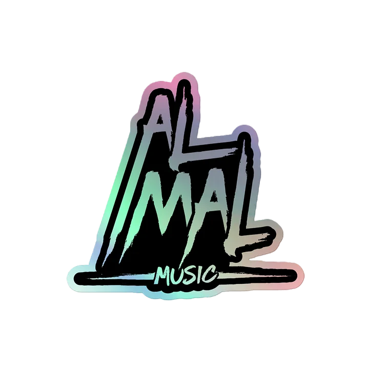 ALMAL Music Kiss-Cut Holographic Sticker product image (2)