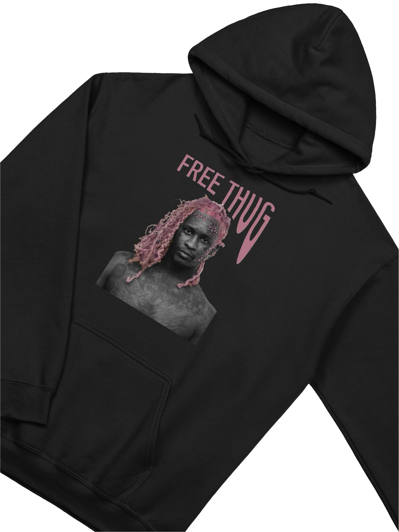 Free Young Thug Portrait Hoodie product image (2)