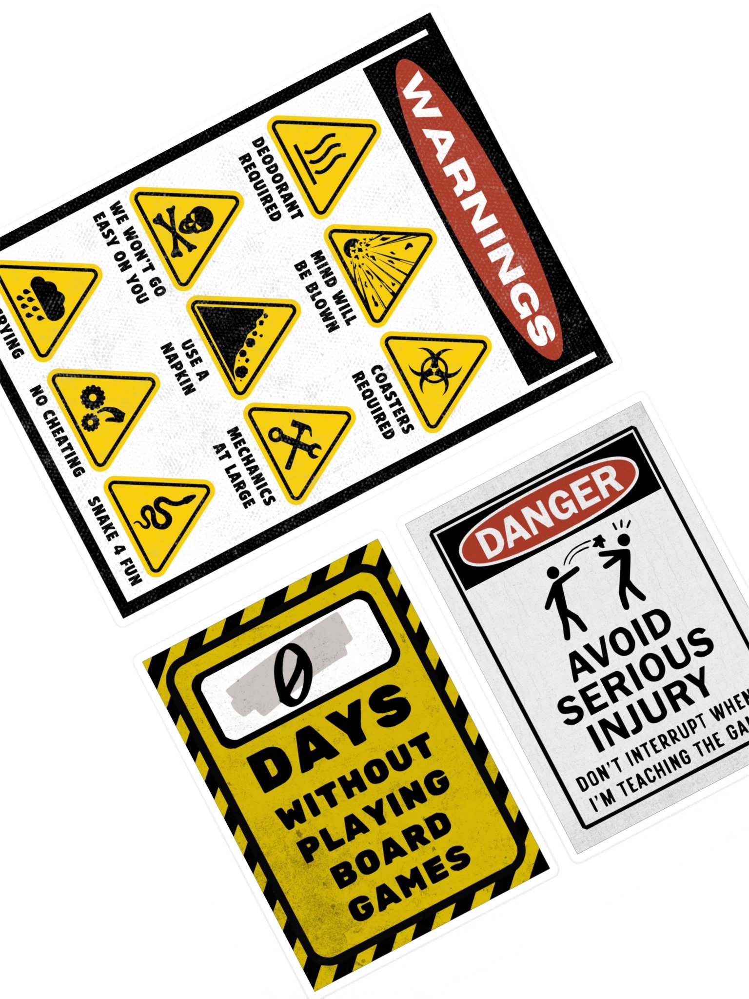 Board Game Obsessed Sticker Pack 9 product image (1)