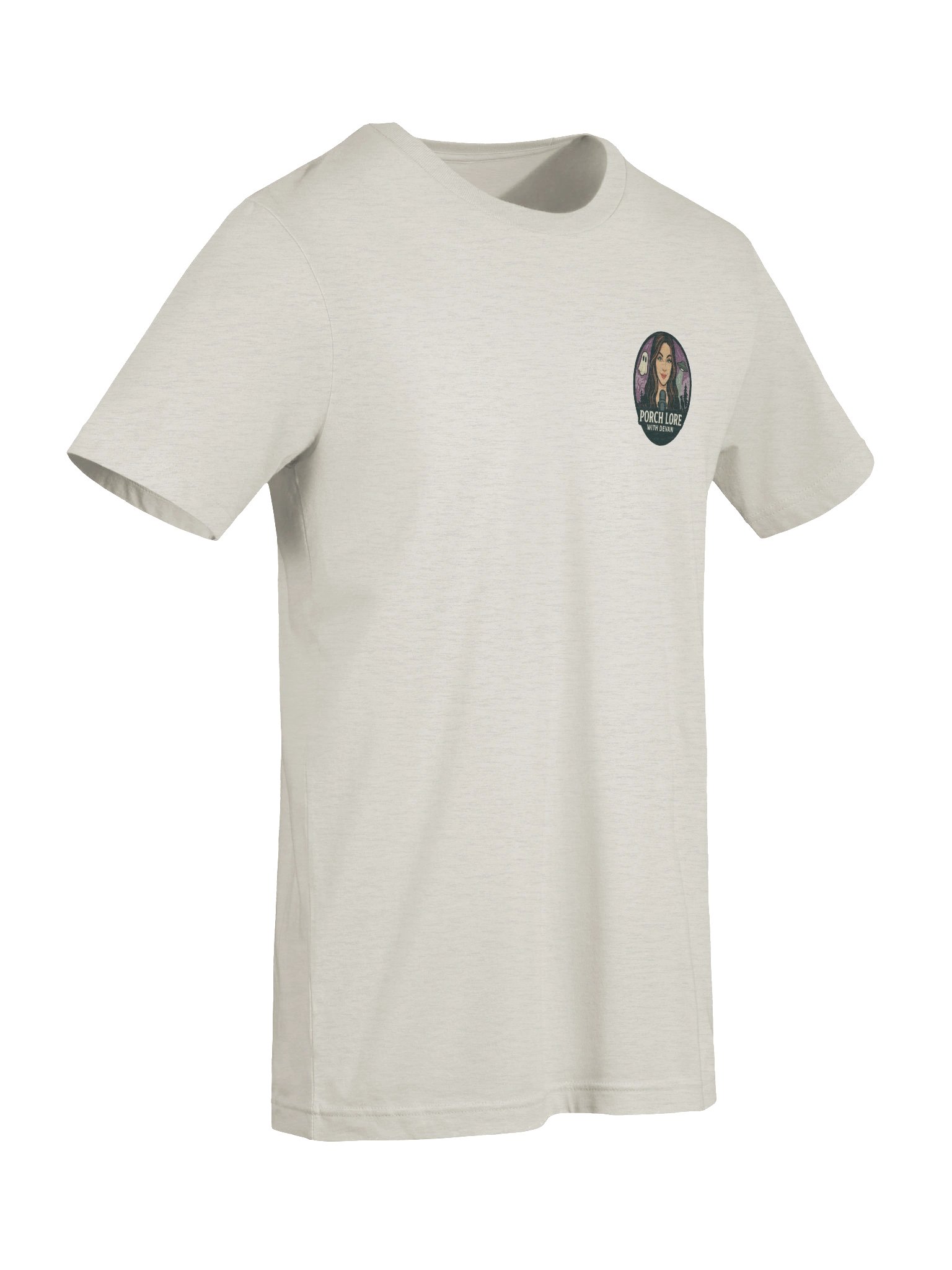 CRYPTID MOON W/ FRONT LOGO SUPER SOFT T-SHIRT (HEATHERED COLORS PT.2) product image (9)