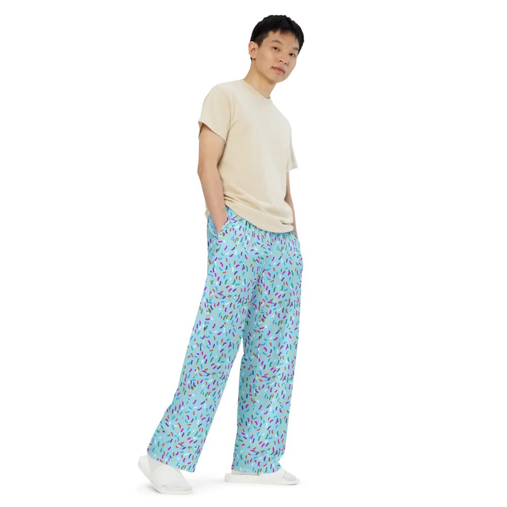 Blue Sprinkle Wide Pant product image (7)