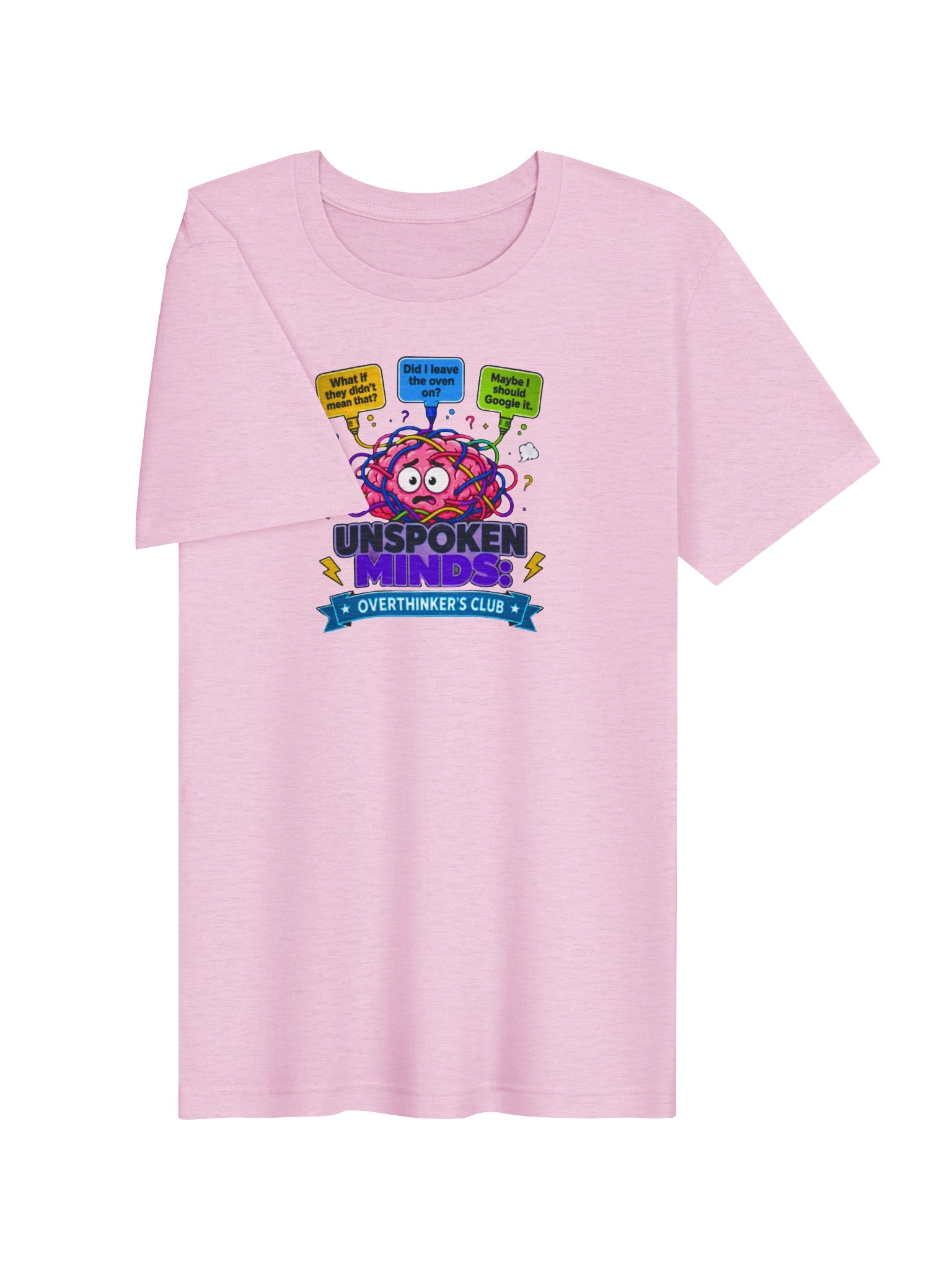 UnspokenMinds: Chaotic Brain Tee product image (3)