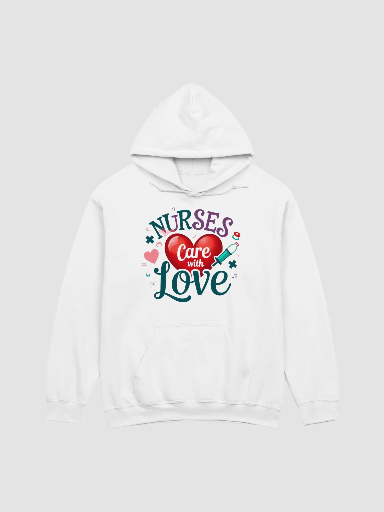 Love and Care Nurses Hoodie product image (5)