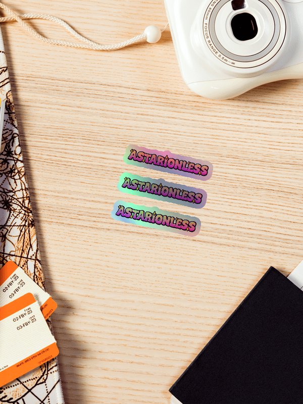 Human1 x Astarionless || Holo Kiss Cut Stickers product image (6)