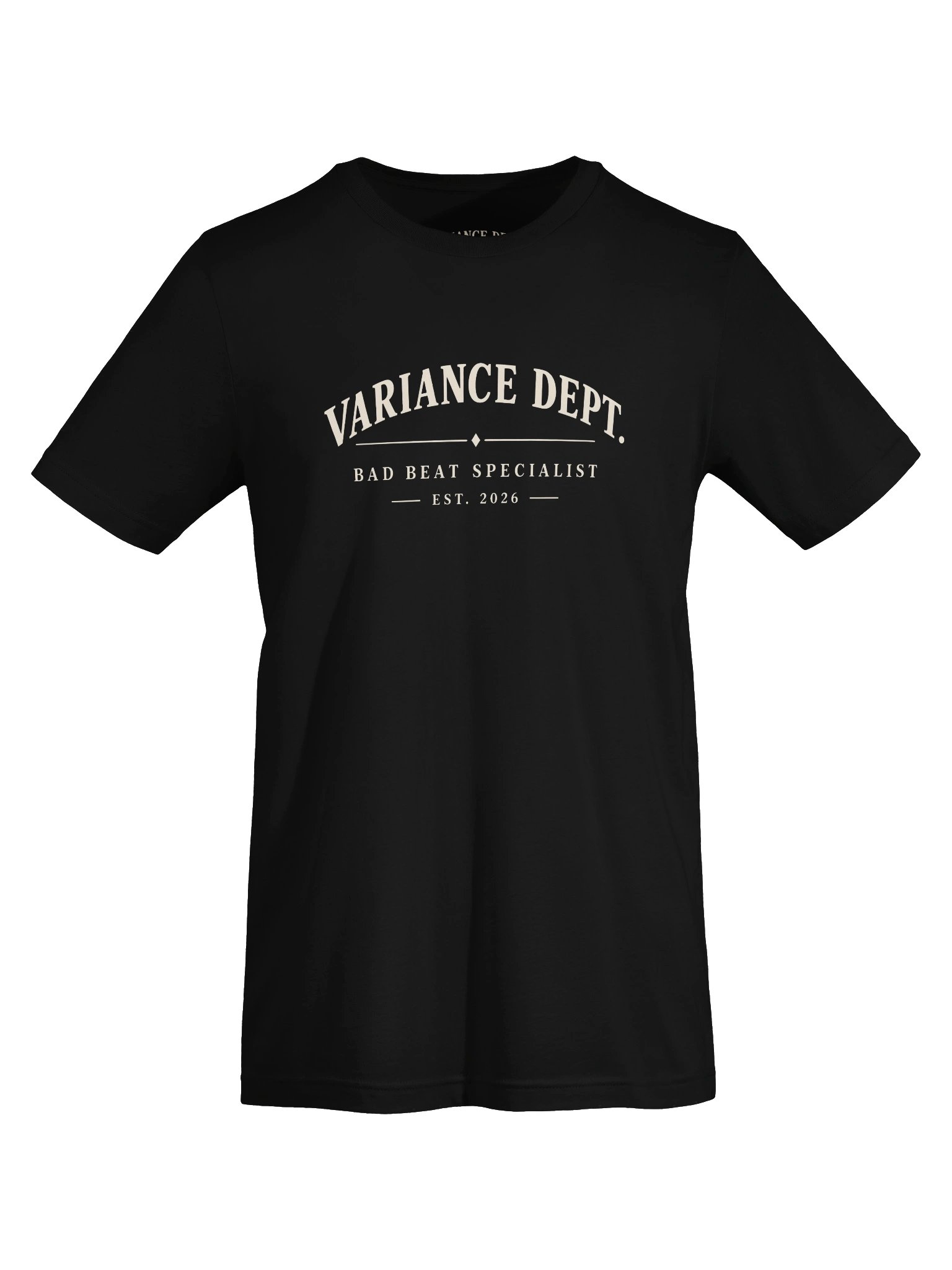 Variance Dept. Bad Beat Specialist Tee product image (5)