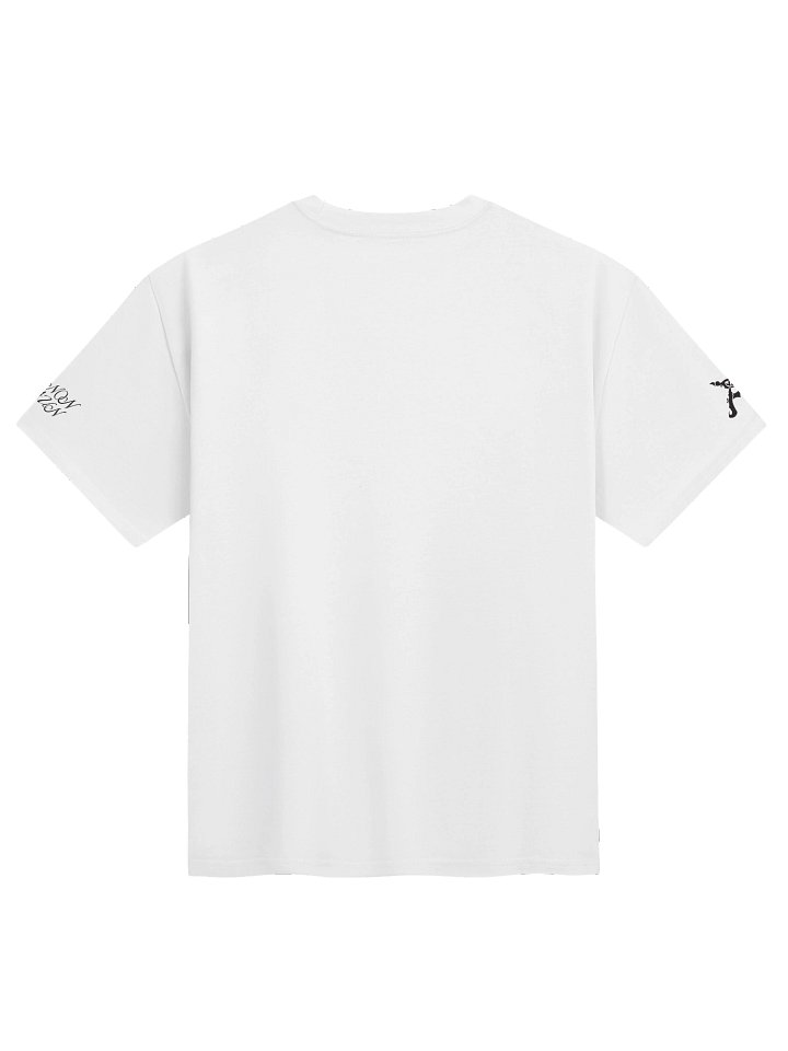 Alabastar the Orb Master - Xenon Braun Mascot Tee White product image (2)