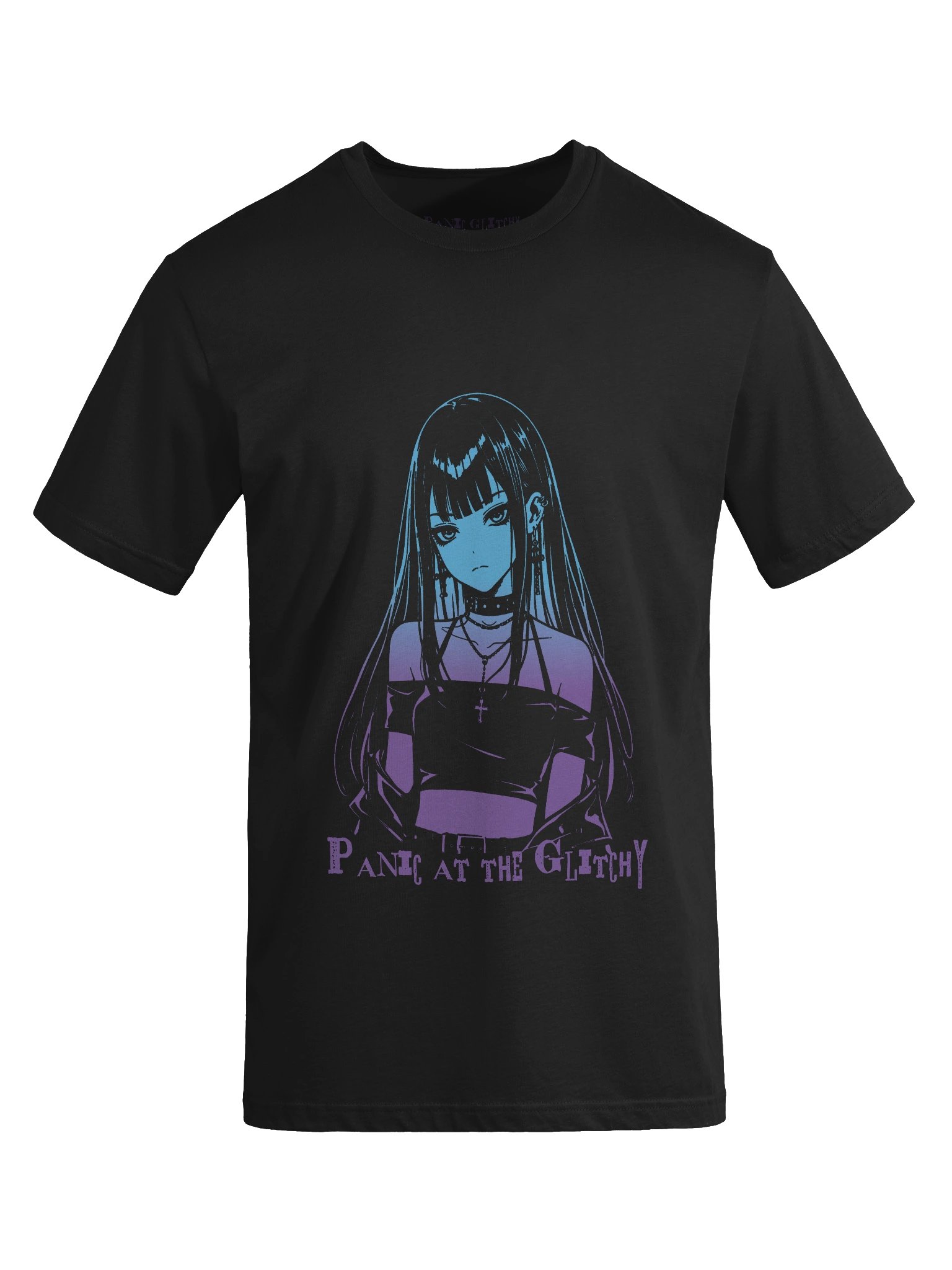 The Stare Panic at the Glitchy Supersoft Tee product image (4)