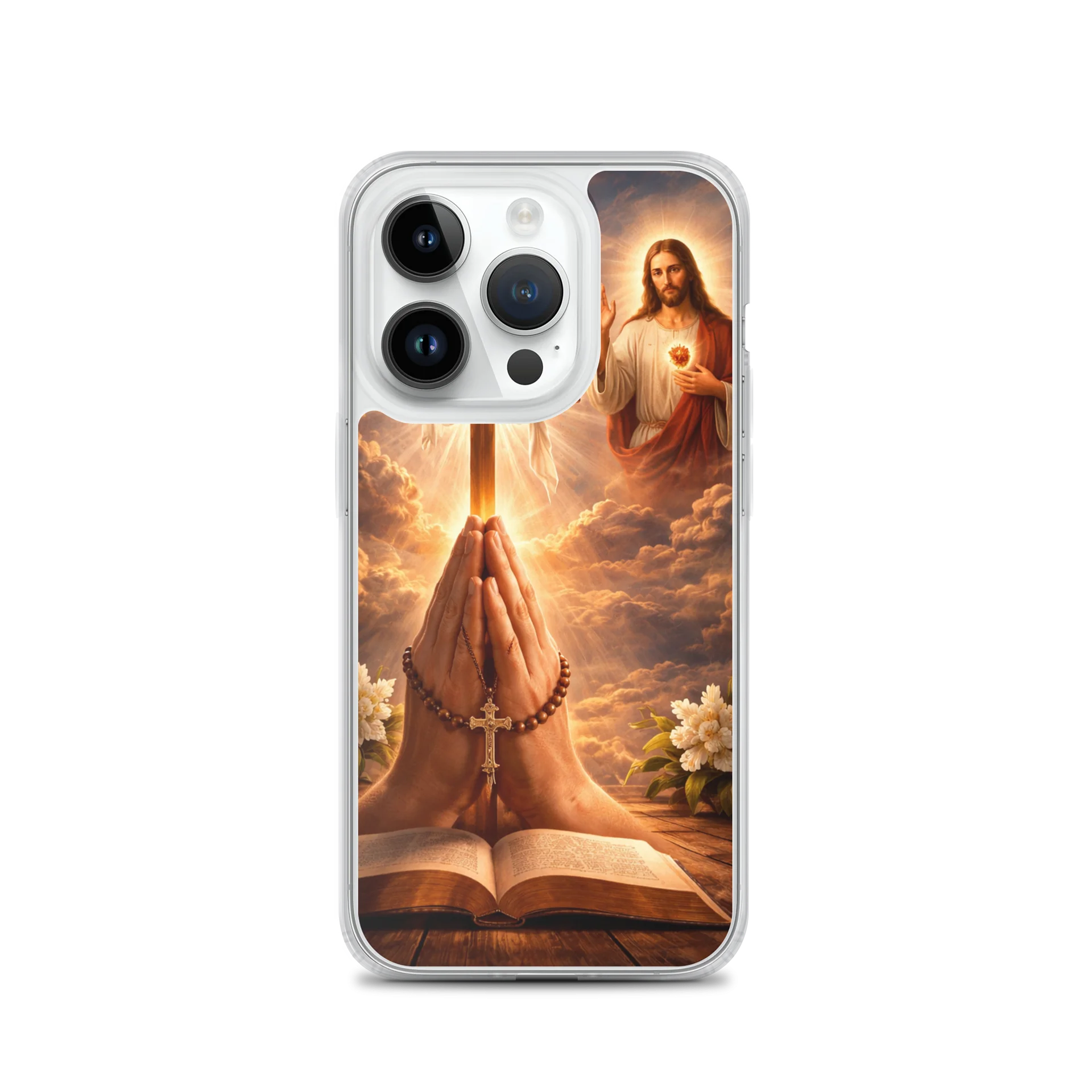 Divine Glow Rosary iPhone® Case product image (1)