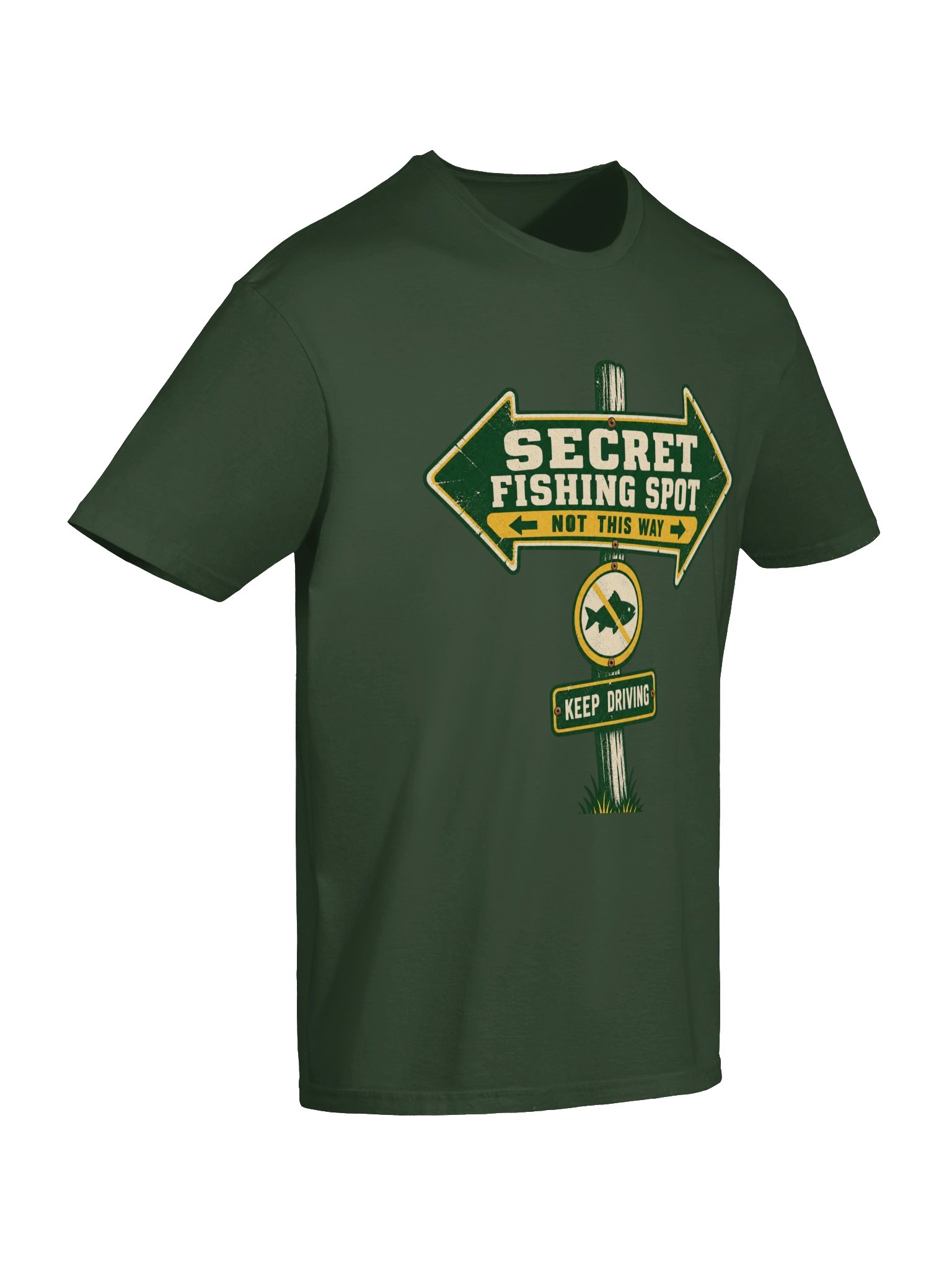 Secret Fishing Spot T-Shirt product image (46)