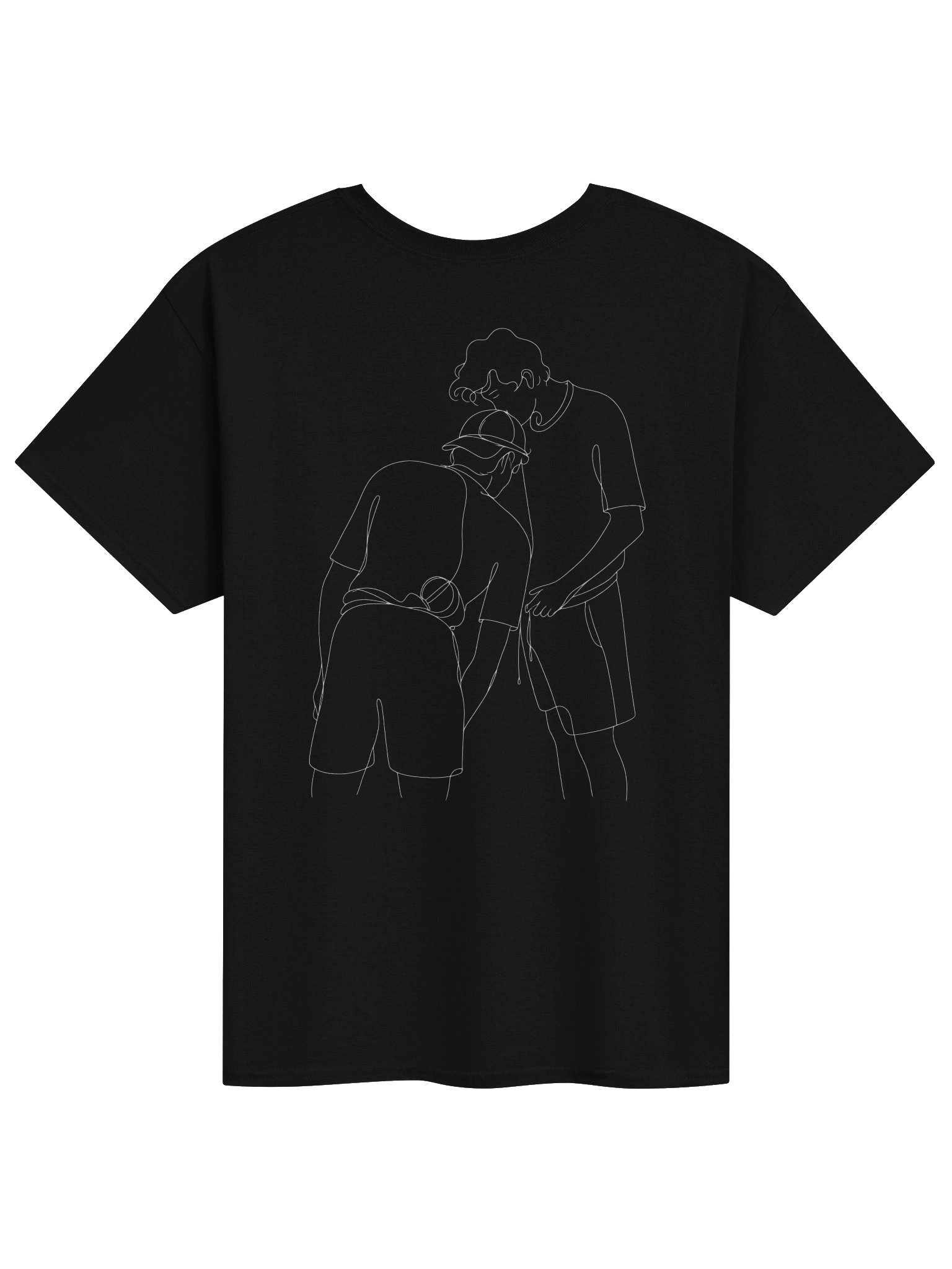 Girth Check Script Illustration Shirt - Black product image (2)
