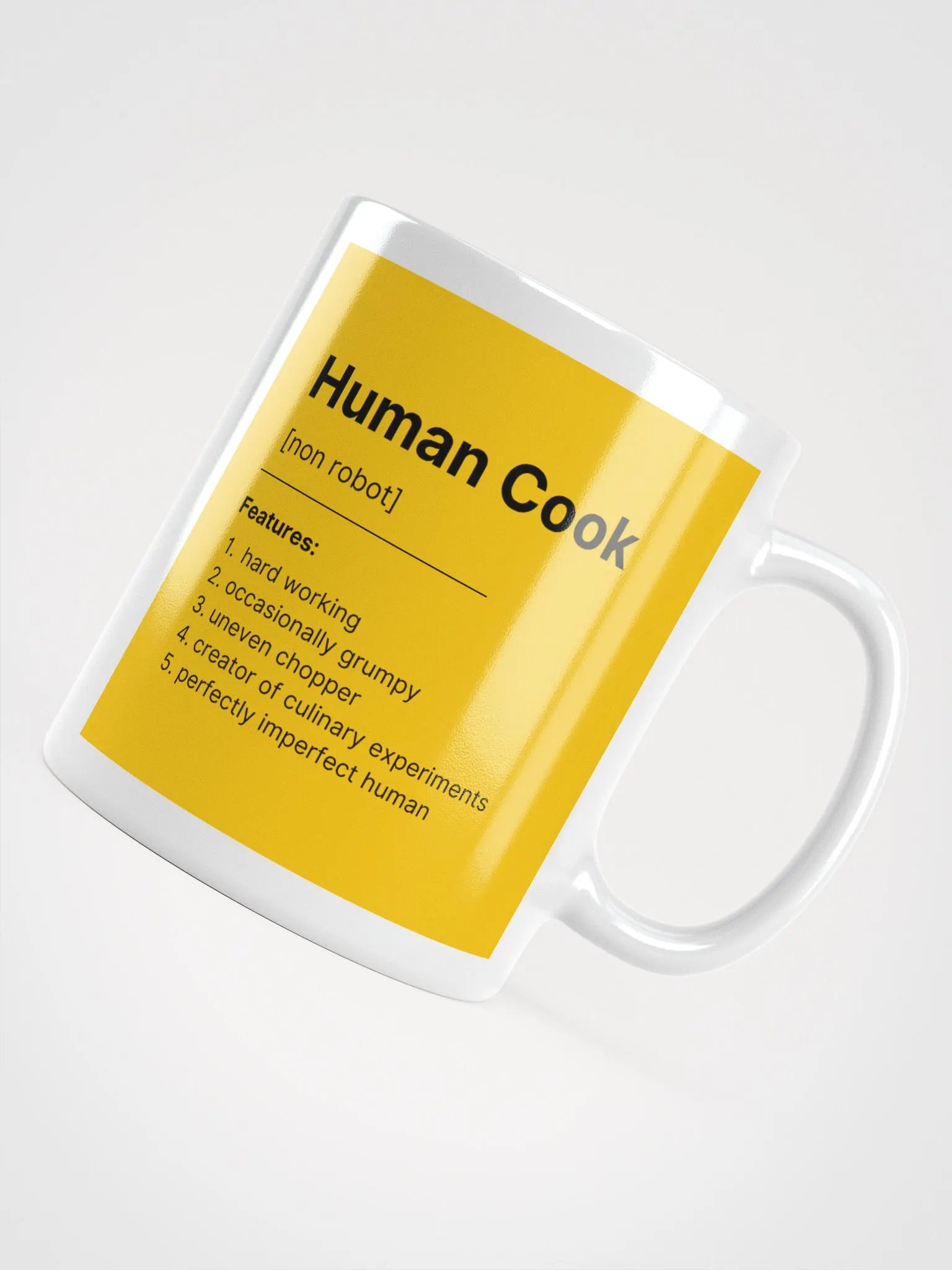 Human Cook Mug - Ochre product image (6)