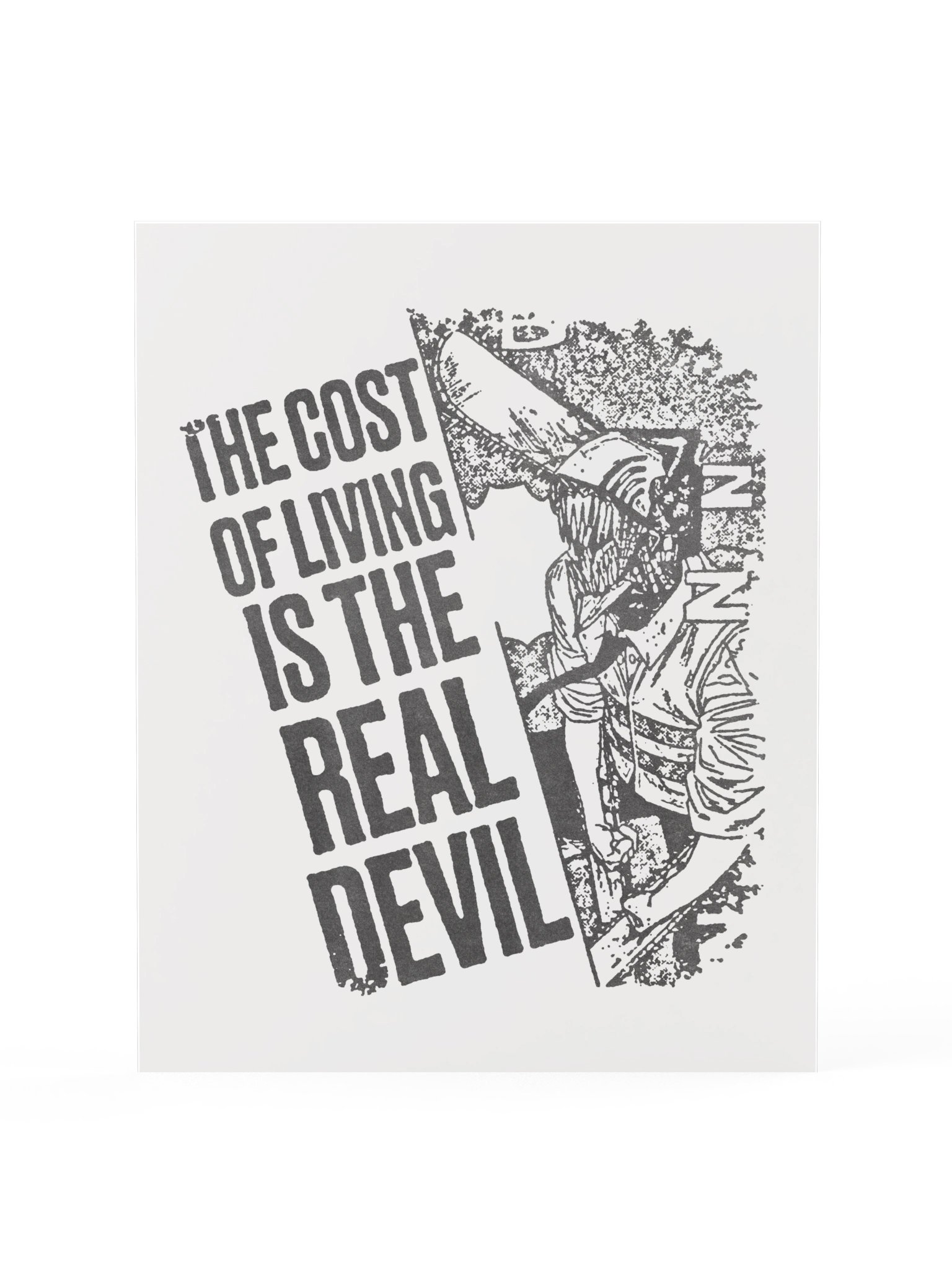 COST OF LIFE ! Art Print. product image (1)