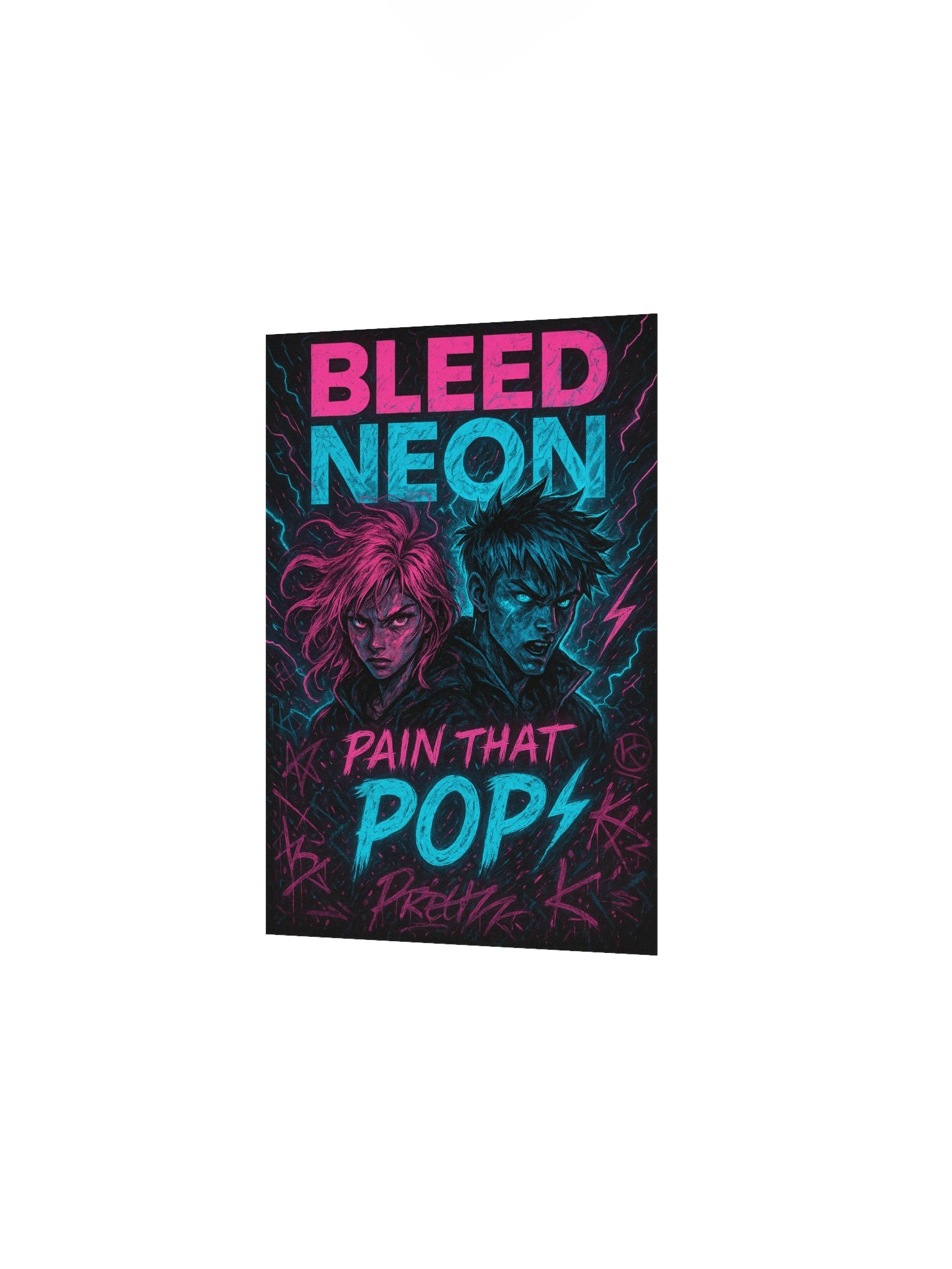 Bleed Neon Poster product image (11)