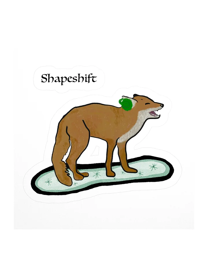Shapeshift Fox Sticker product image (1)