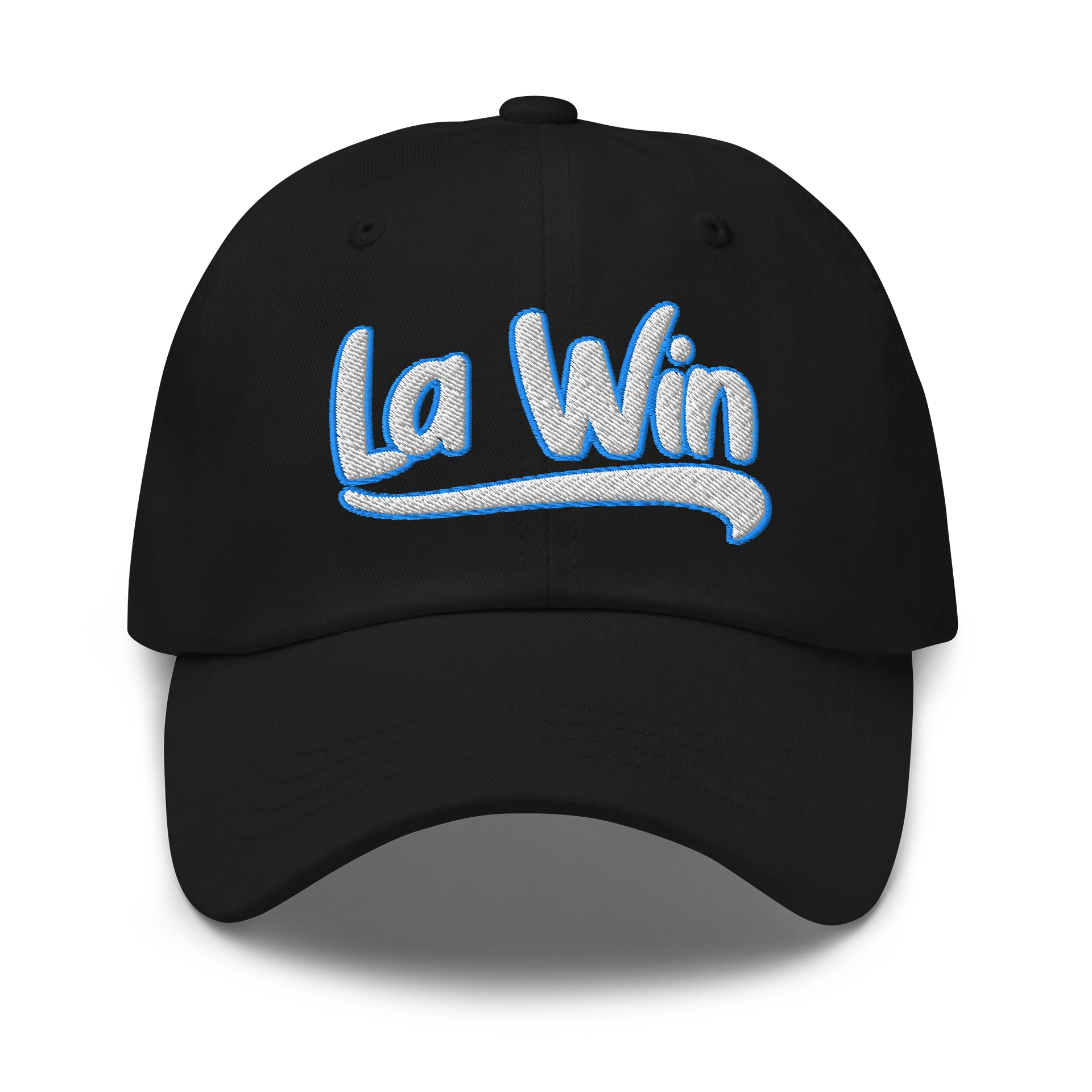 Casquette noir brodée « La Win » product image (1)