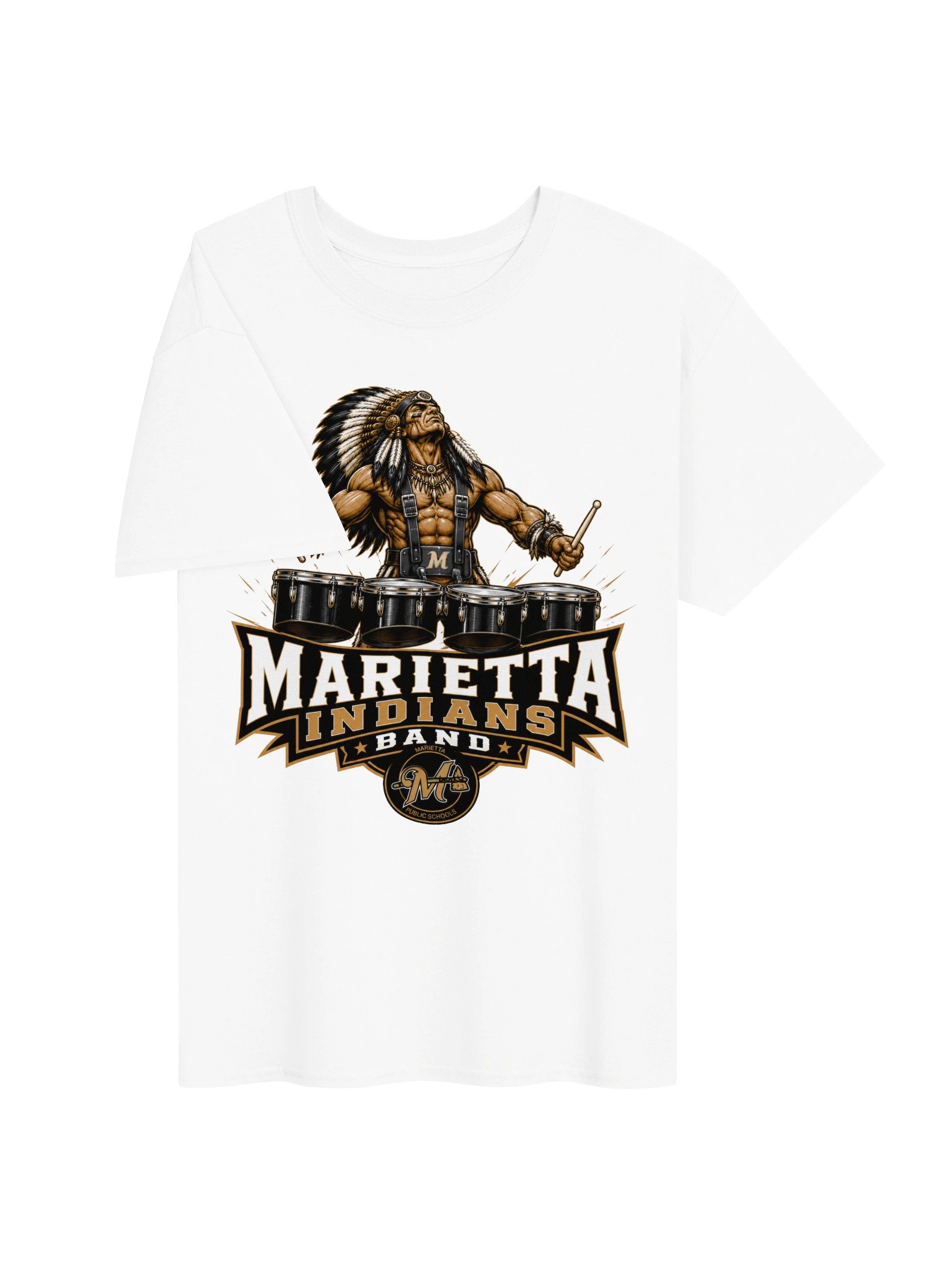 Marietta Band Tee Gildan 5000 Heavy Weight Tee product image (93)