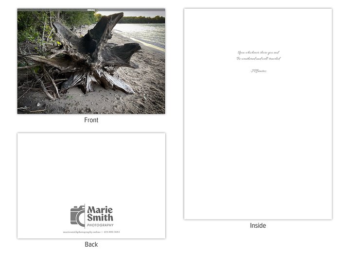 Rooted Serenity Greeting Card - Set of 5 product image (1)