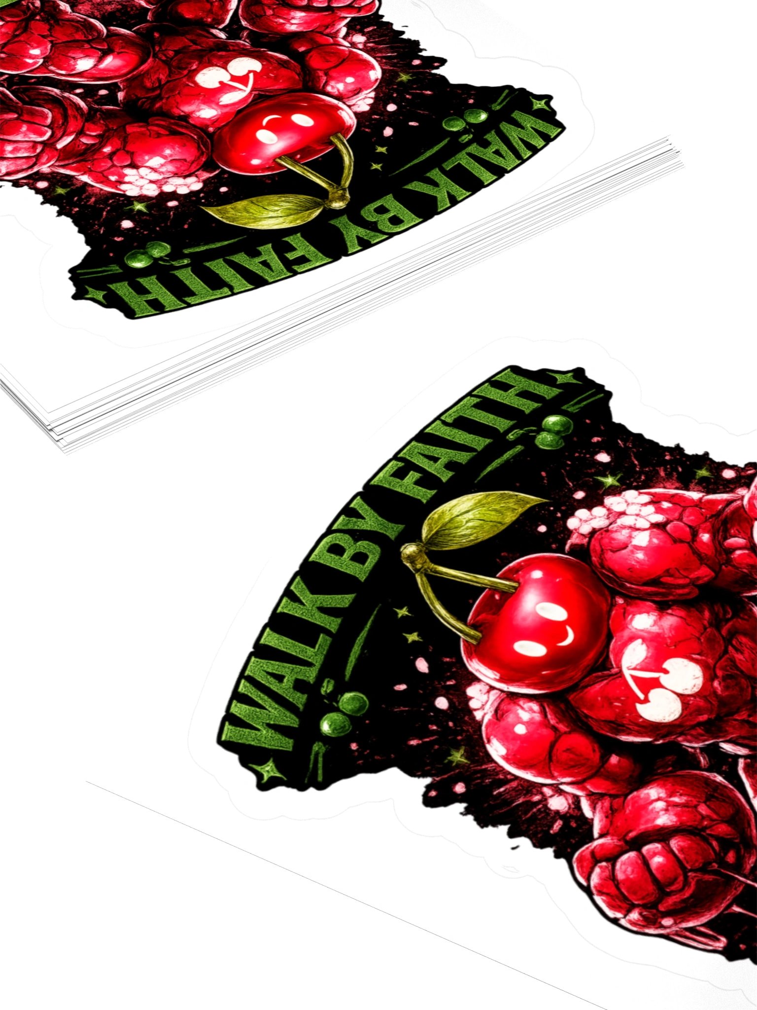 Walk by Faith Titan Cherry Sticker product image (4)