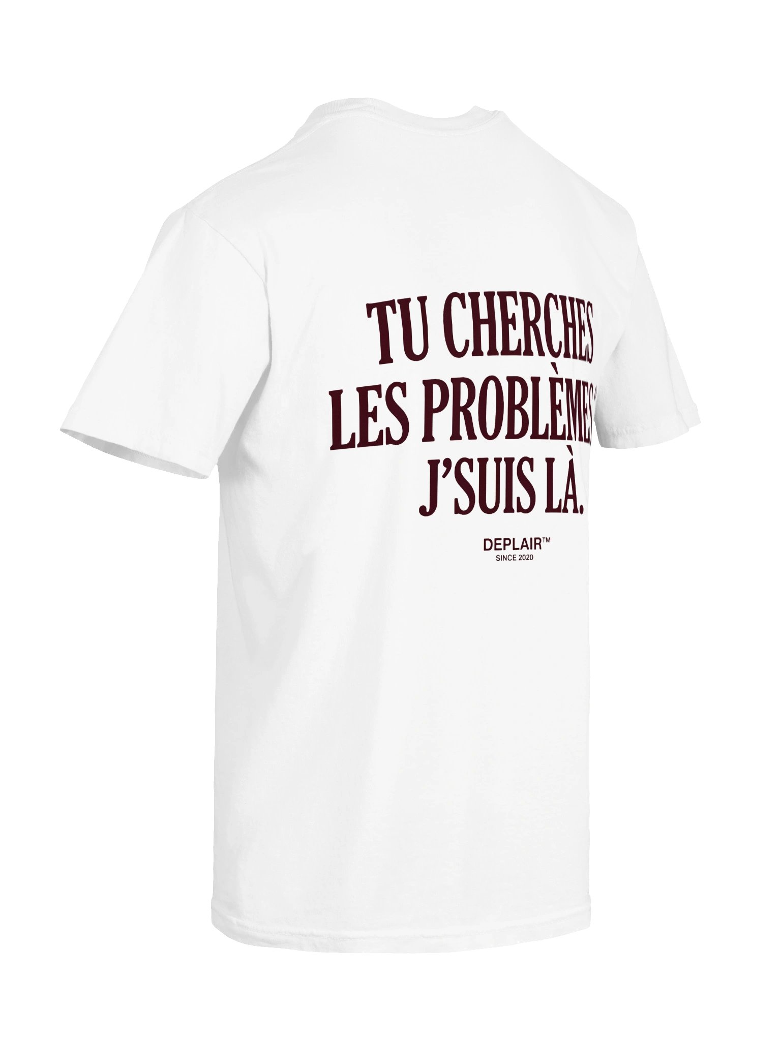 Tu cherches les problèmes ? J’suis là. — T-shirt unisexe product image (4)