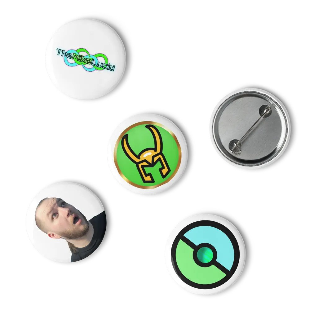TheMikeLucid Pin Set!! product image (4)