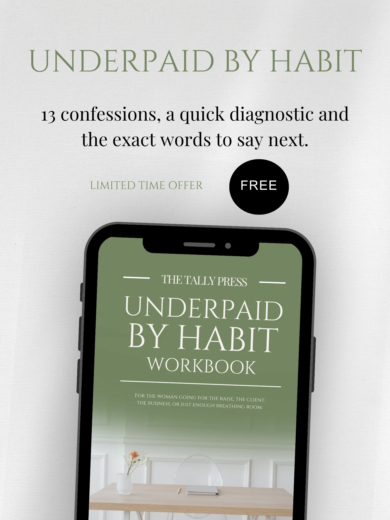 Underpaid by Habit Workbook product image (2)