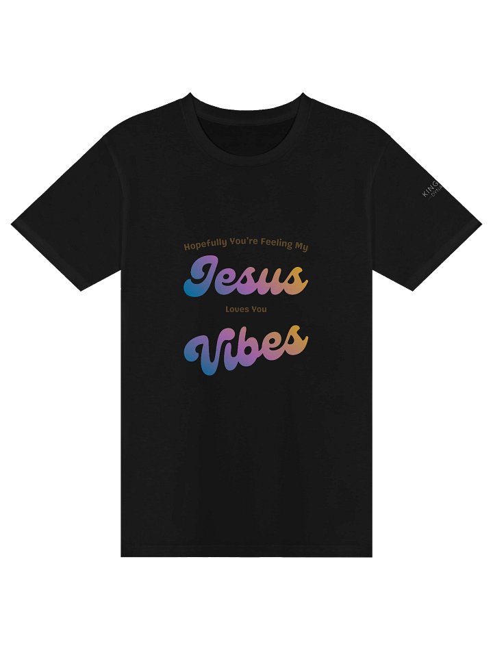 Jesus Vibes Signature Tee – Dark product image (1)