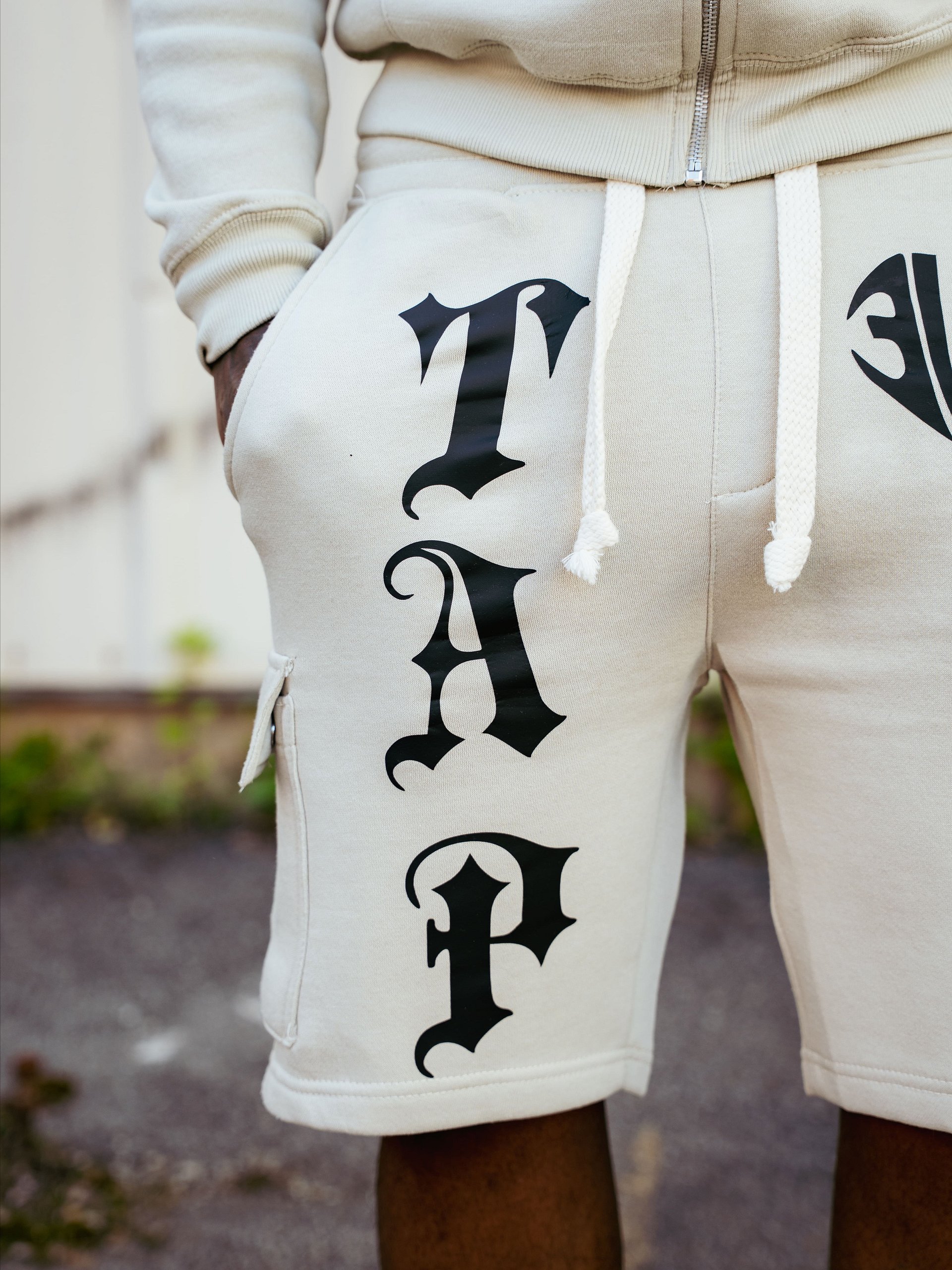T.A.P Zip up sweat short set product image (5)