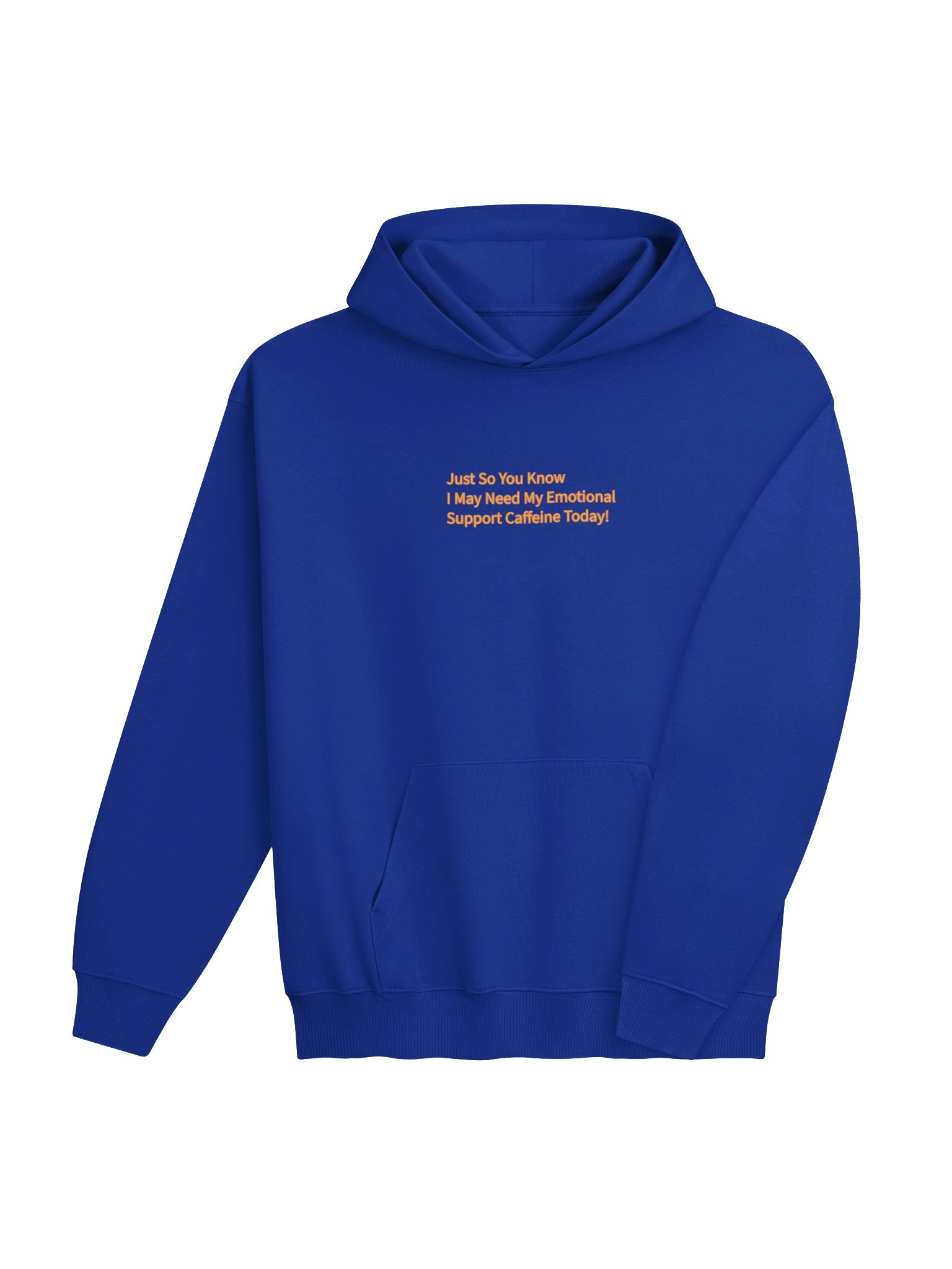 Just So You Know I May Need My Emotional Support Caffeine Today! Oversized Hoodie product image (4)