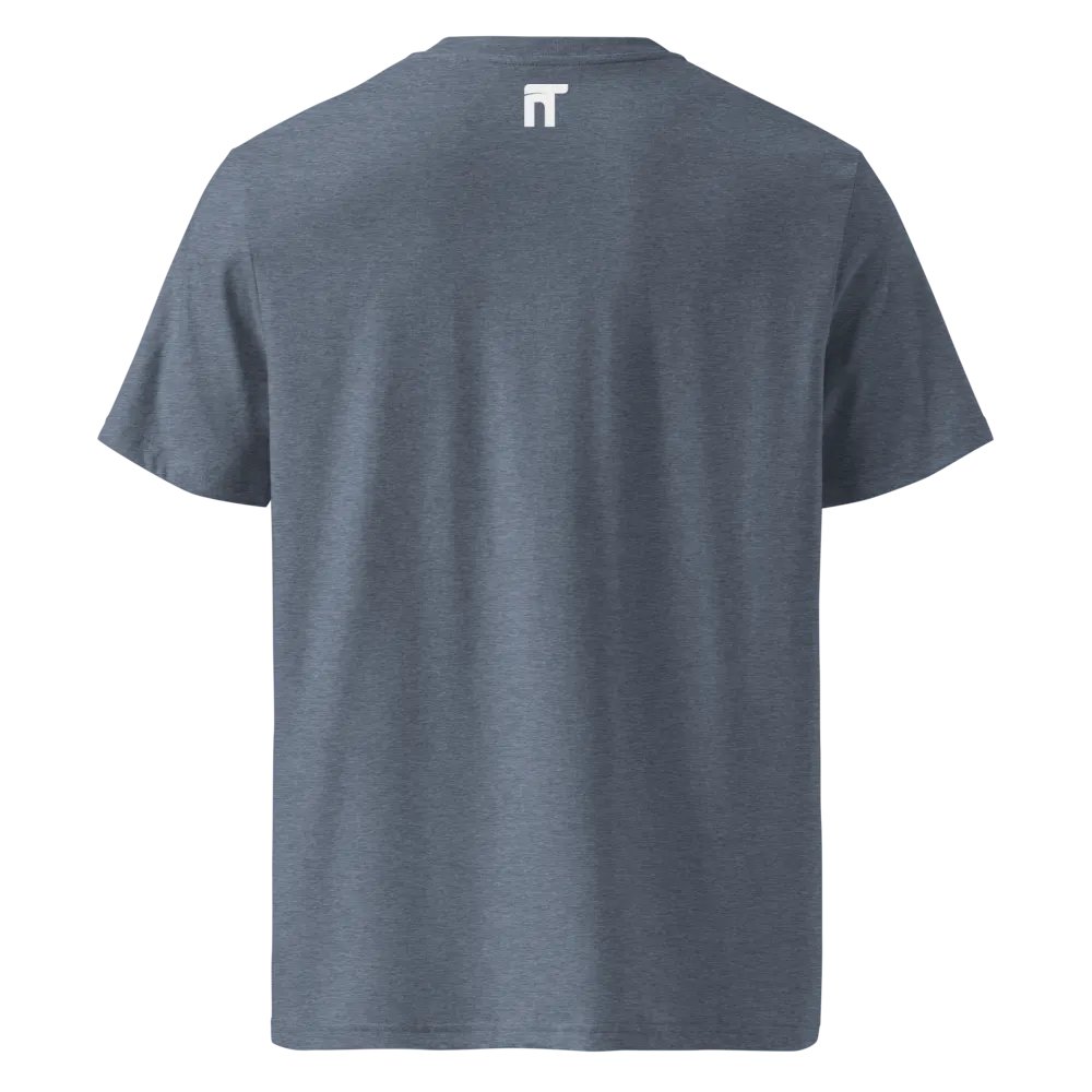 Leipzig Koordinaten T-Shirt (gestickt) [Schriftzug & nT-Logo] product image (10)
