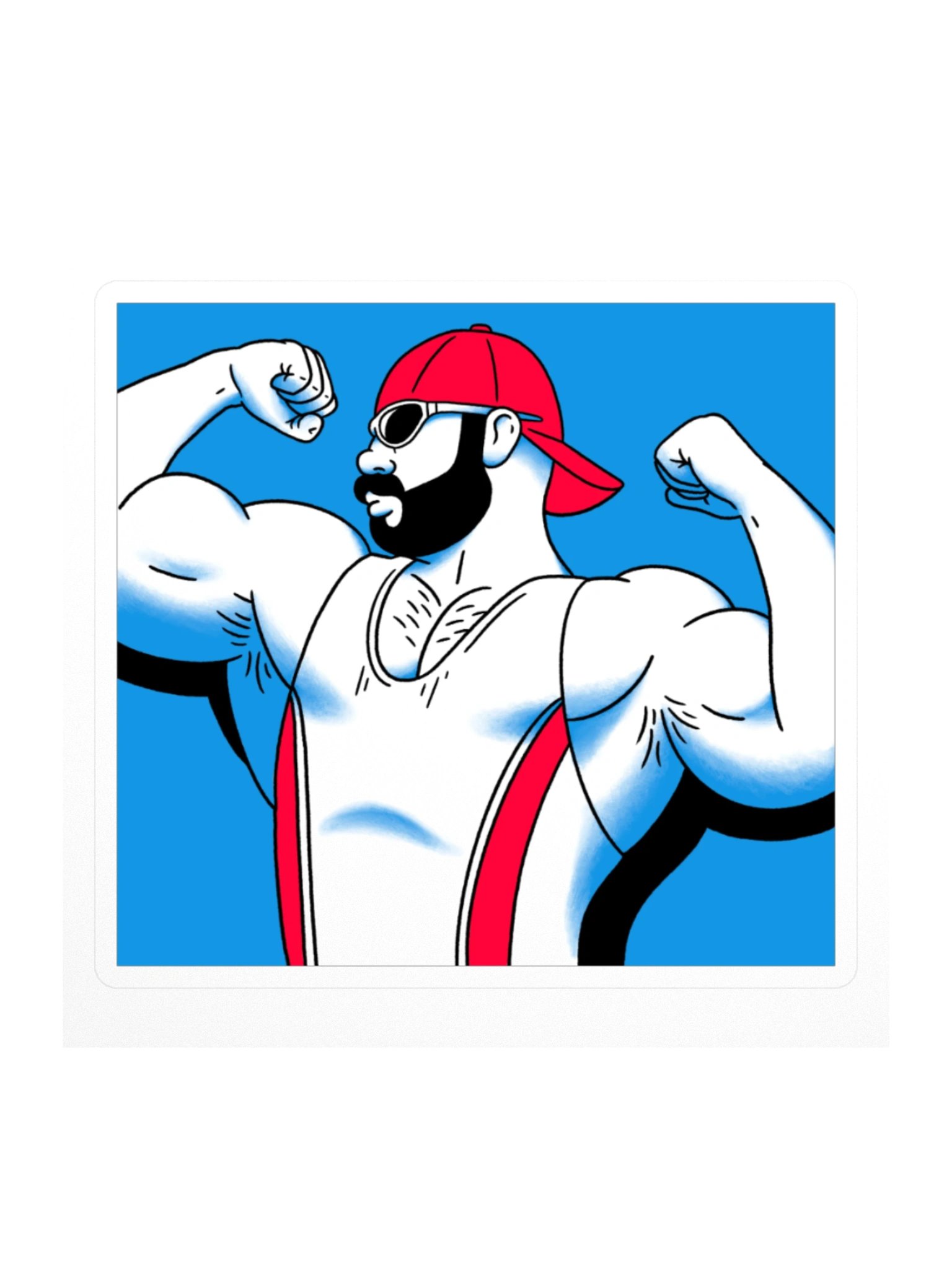 FOLSOM EUROPE Singlet Sticker product image (3)