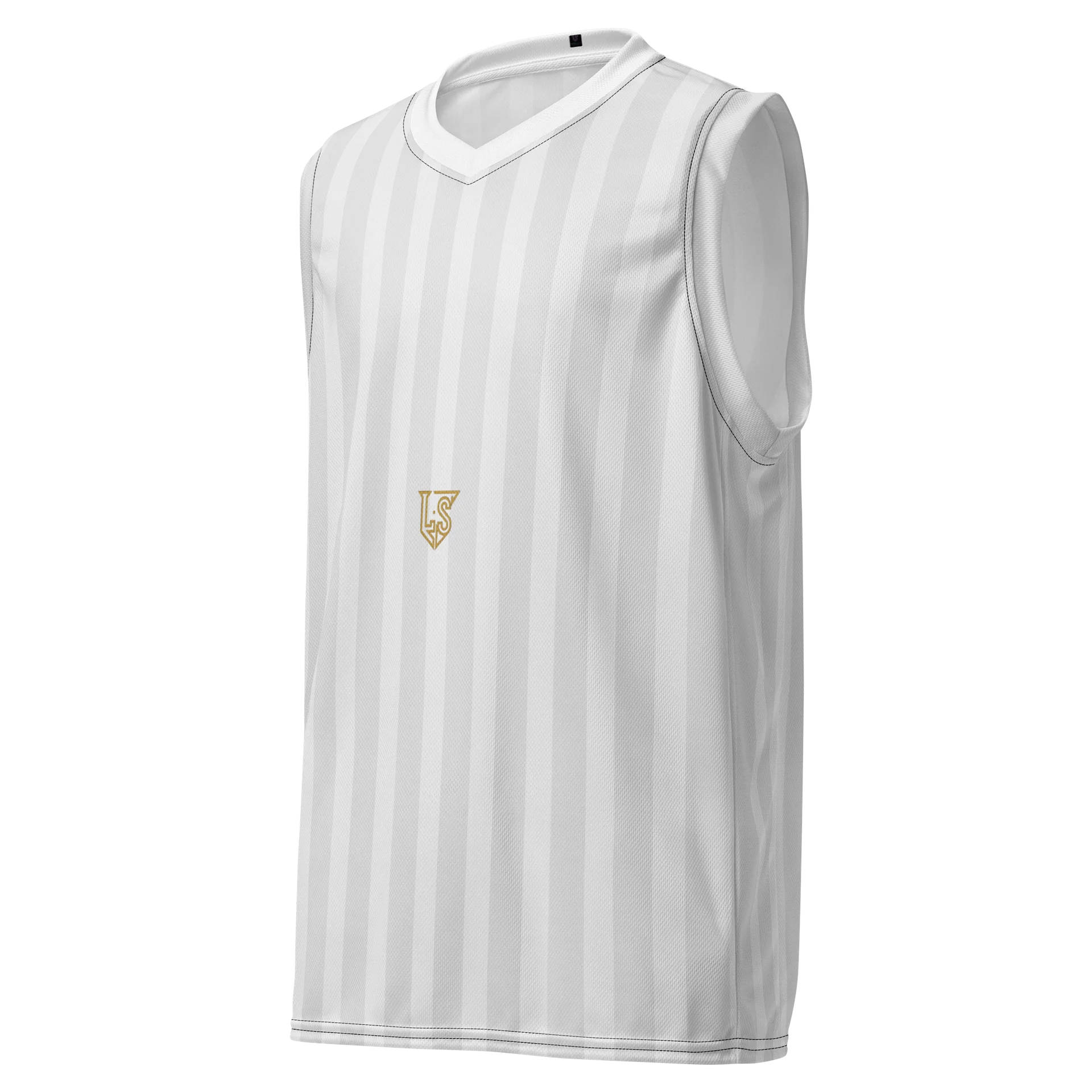 No Cap Light Pen Striped Sleeveless Pattern Design product image (1)