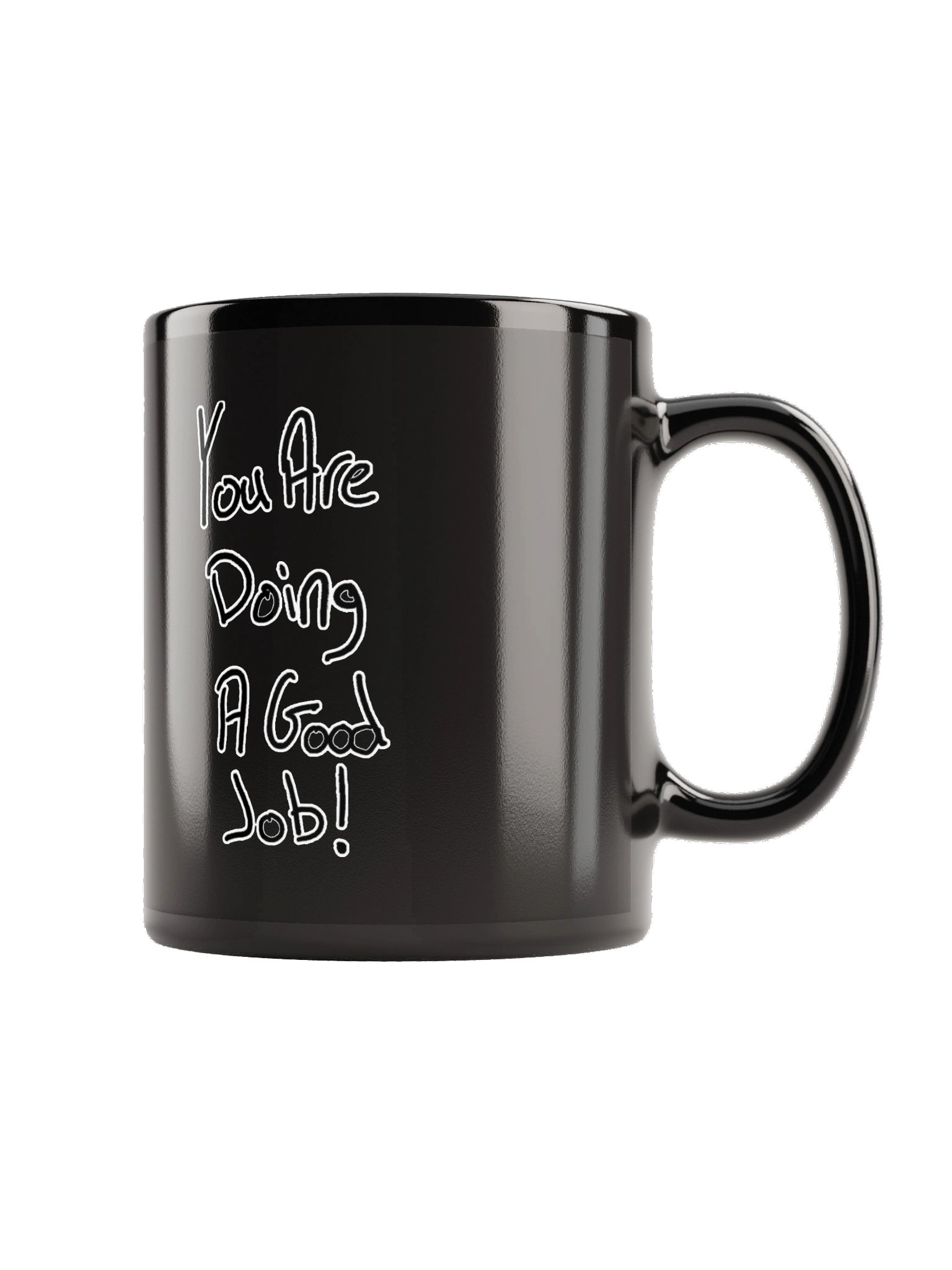 2026 A Fuzzy World Black Mug product image (6)