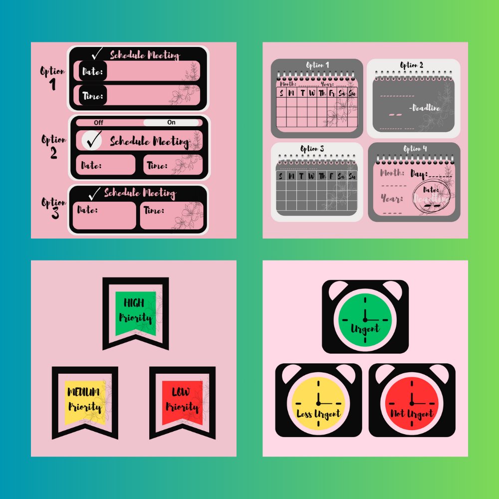 Bundle of Printable Planners product image (6)