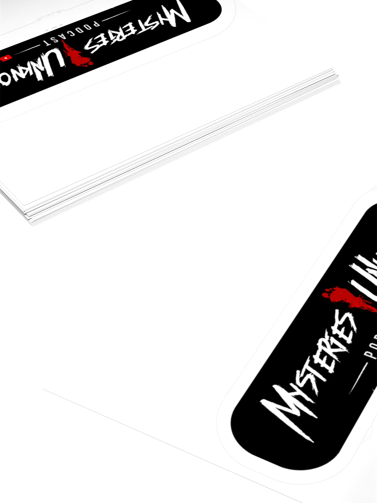 Mysteries Unknown Podcast Sticker product image (15)