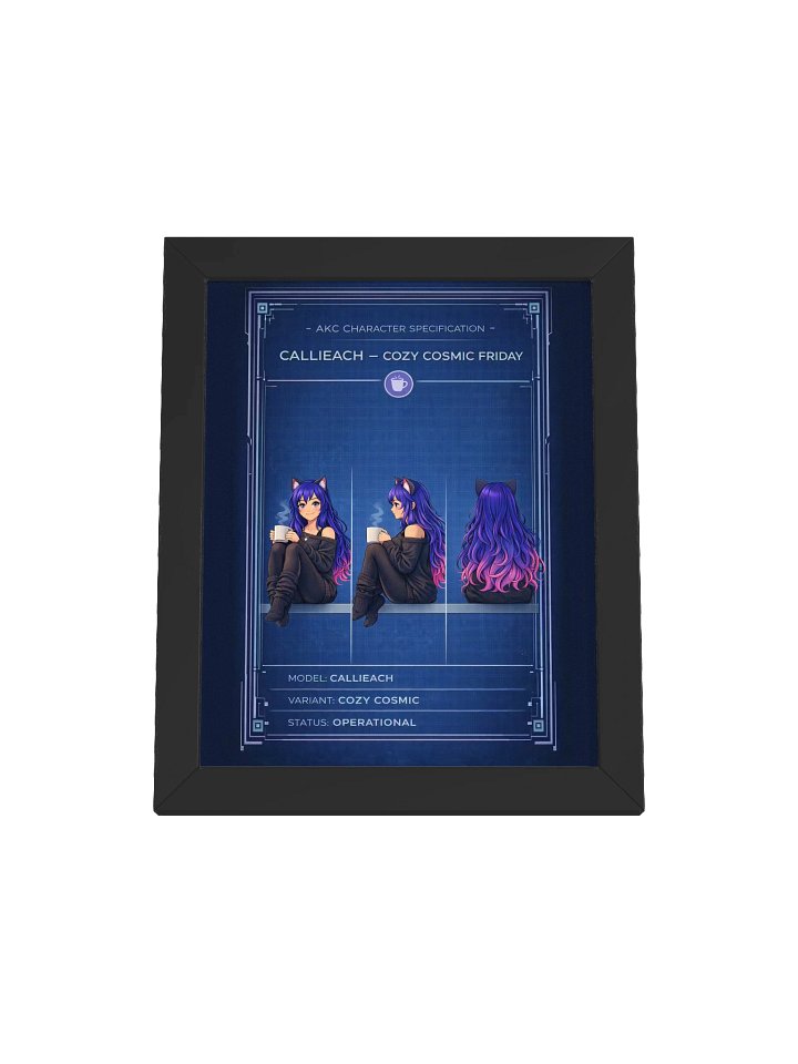 • Callieach — Cozy Cosmic Specification Poster | AKC Artwork Collection product image (3)