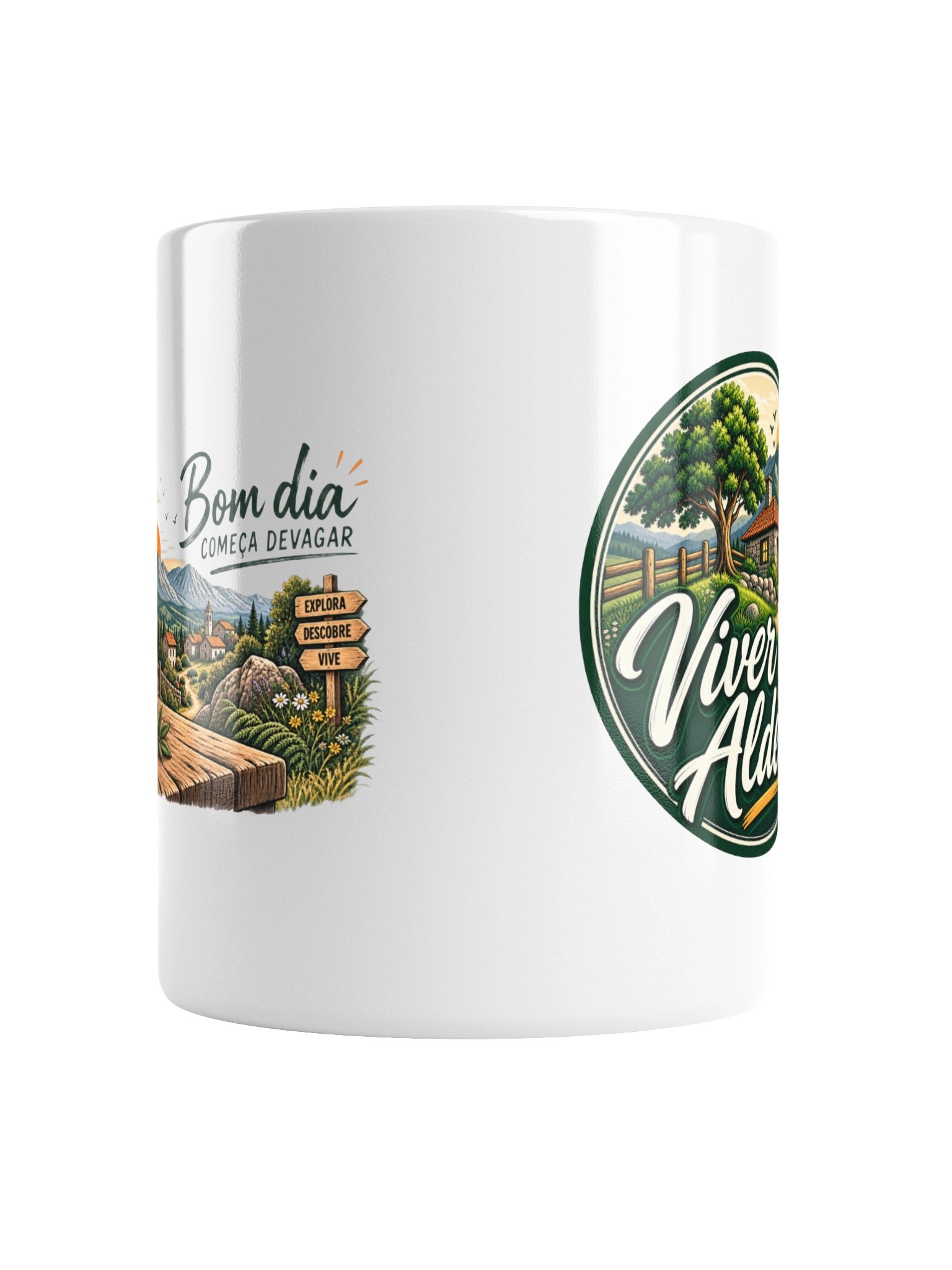 Caneca Bom Dia Começa Devagar — 325ml product image (2)