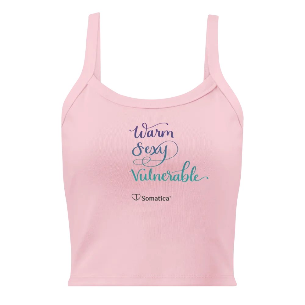 Warm Sexy Vulnerable on Women's Micro-Rib Tank Top product image (1)