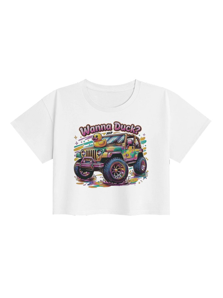 Wanna Duck? Women's Crop Top product image (1)