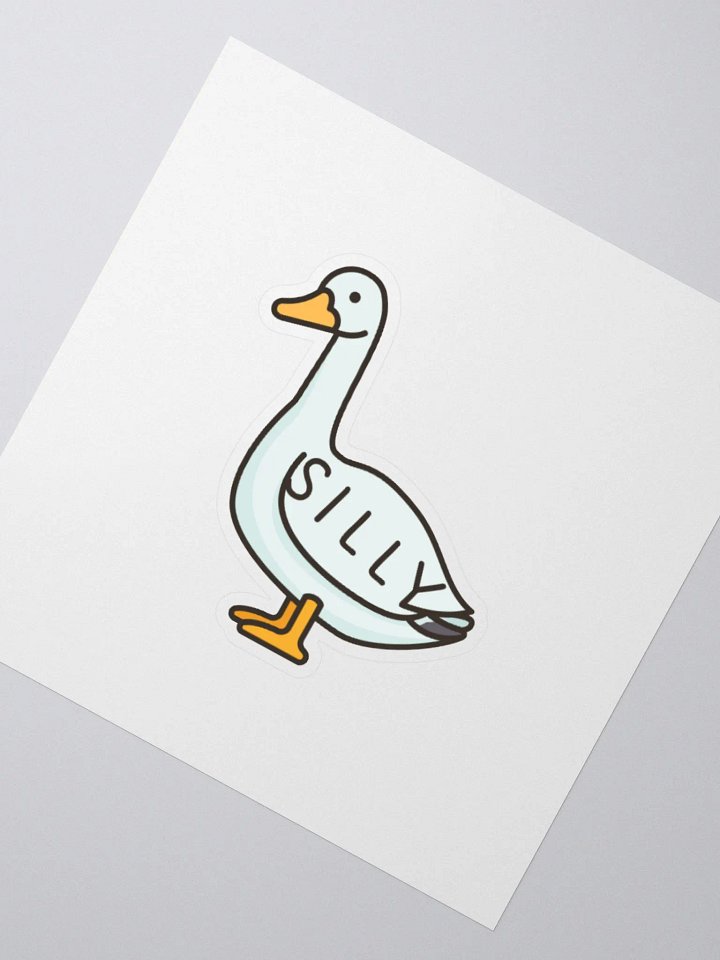 Silly Goose Sticker product image (2)
