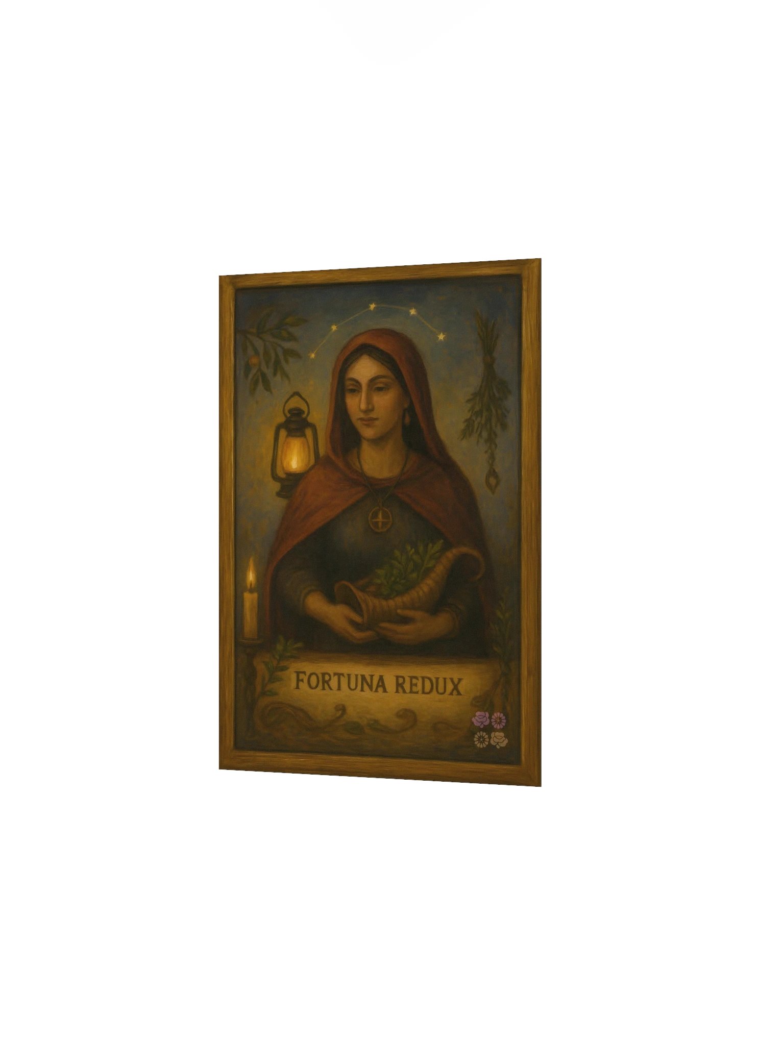 Goddess Fortuna Redux Folk Art Mini-Poster product image (2)