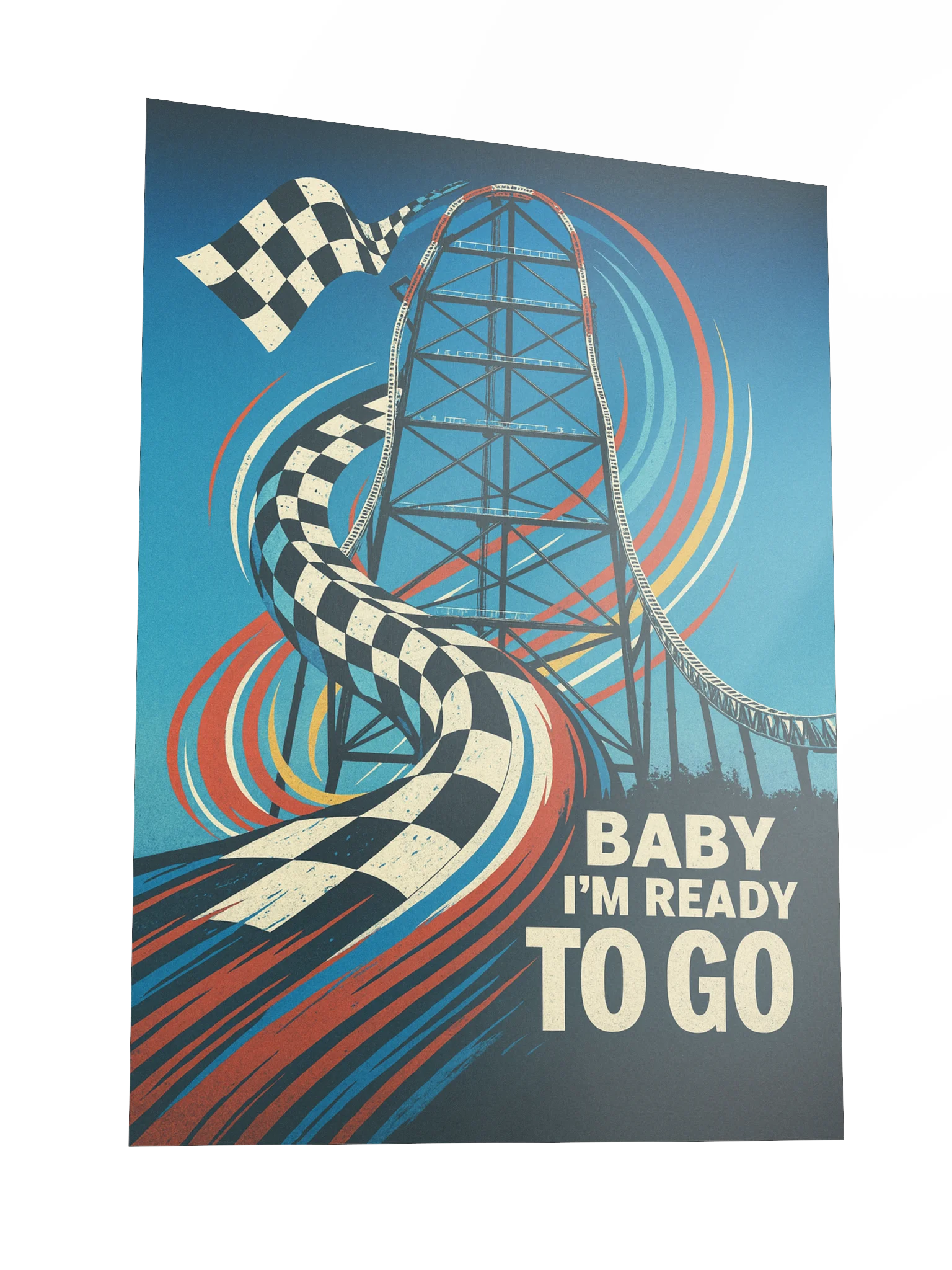 Baby I'm Ready To Go - CP Racing Poster | 18x24" product image (3)