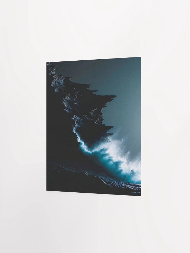 Tempestuous Wave Matte Poster product image (24)